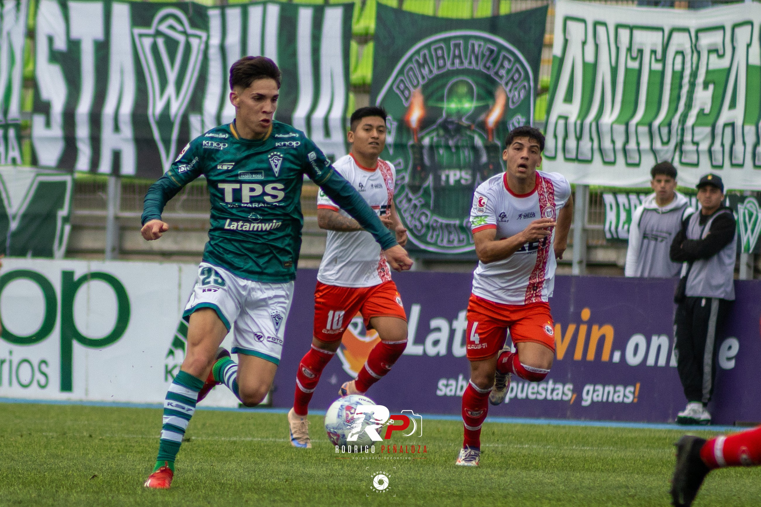 FUTBOL PROFESIONAL WANDERERS VS UNION SAN FELIPE. Fotógrafo Deportivo Rodrigo Peñaloza Otarola