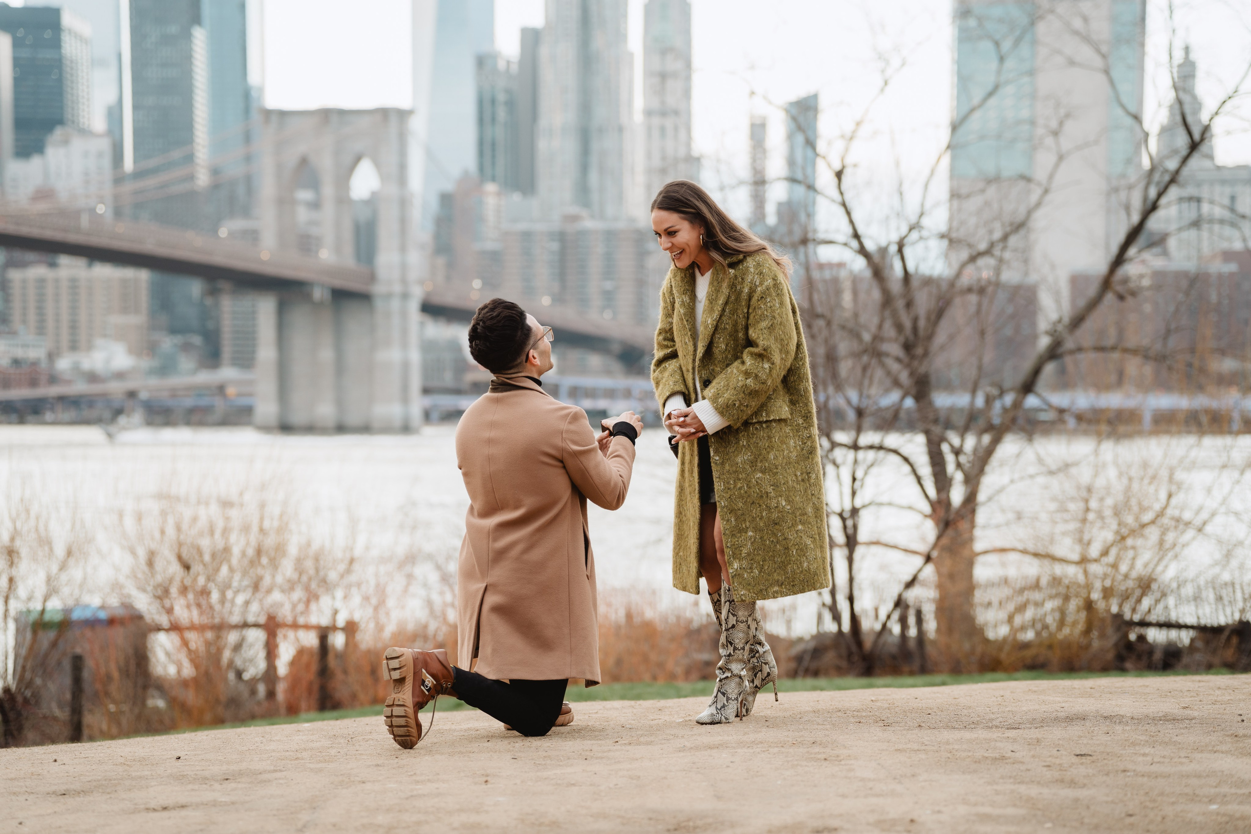 Castenzio&Brenna Proposal. Photographer in New York Faery By Mary