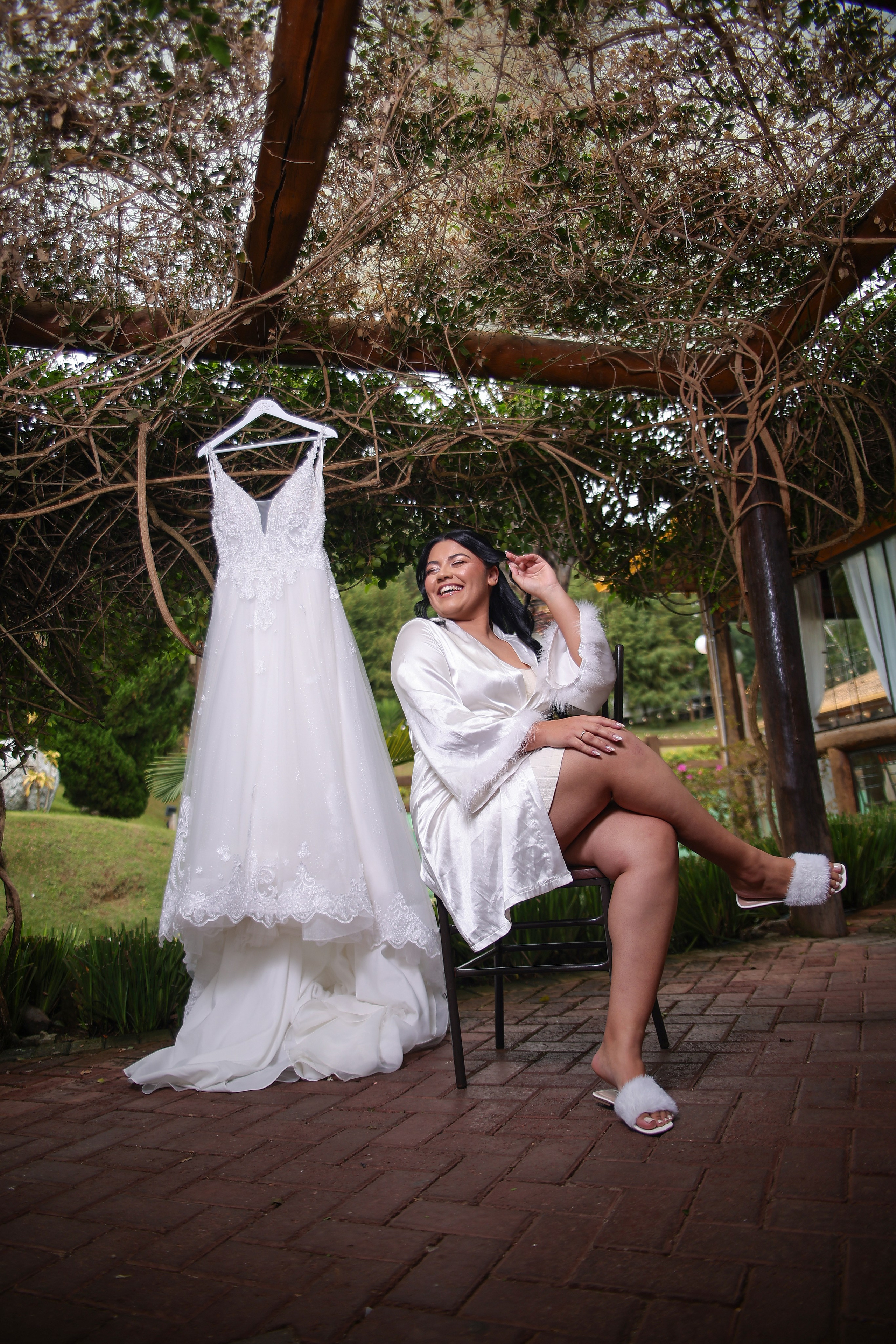 Kauê & Sabrina, Espaço vergreen. Produtora Bride