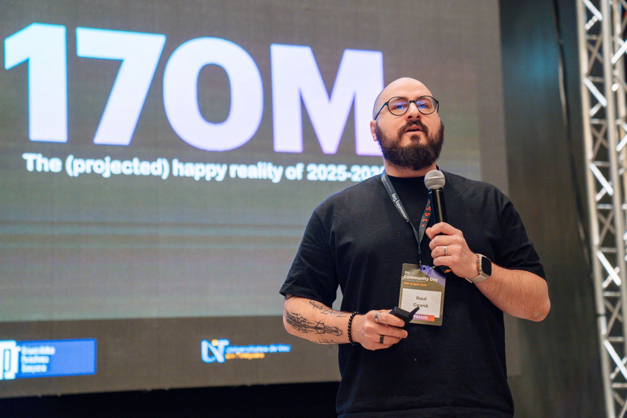 AWS Community Day 2025. Cozac Cristian Photographer