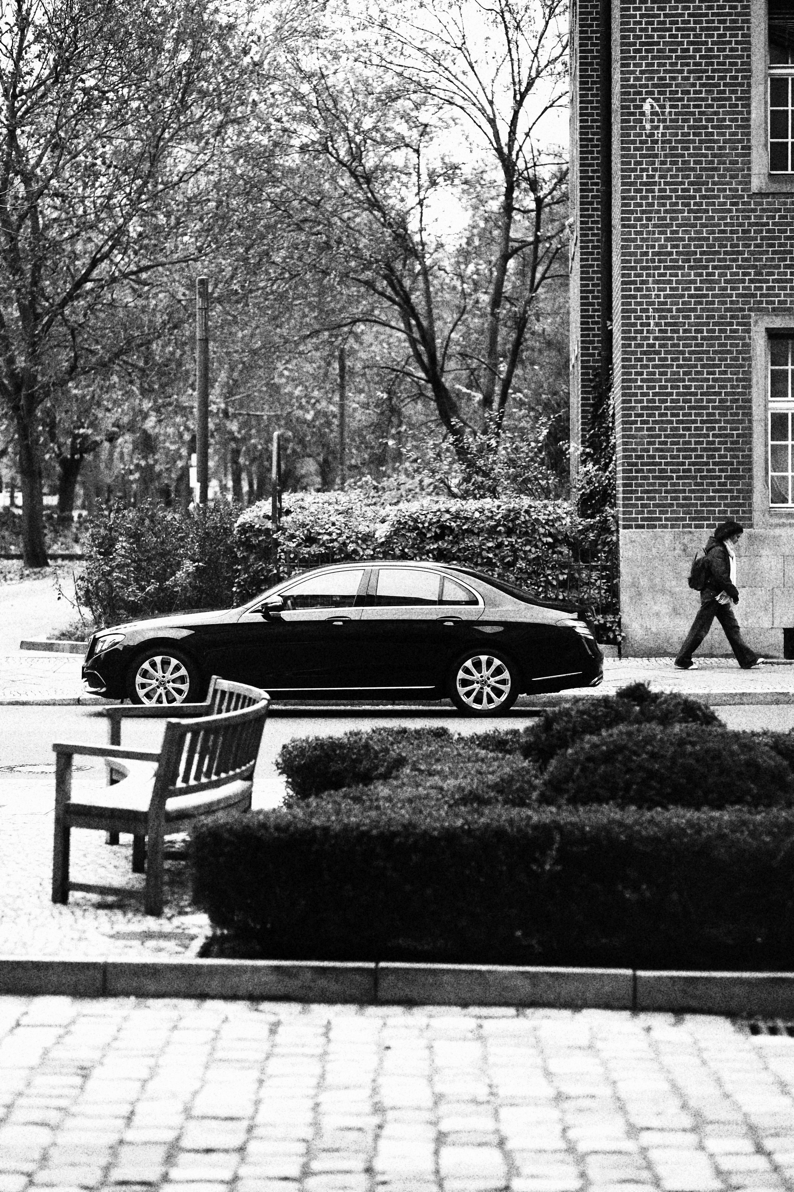 Berliner Mischung (Schwarz-Weiß). BNW Around Photography