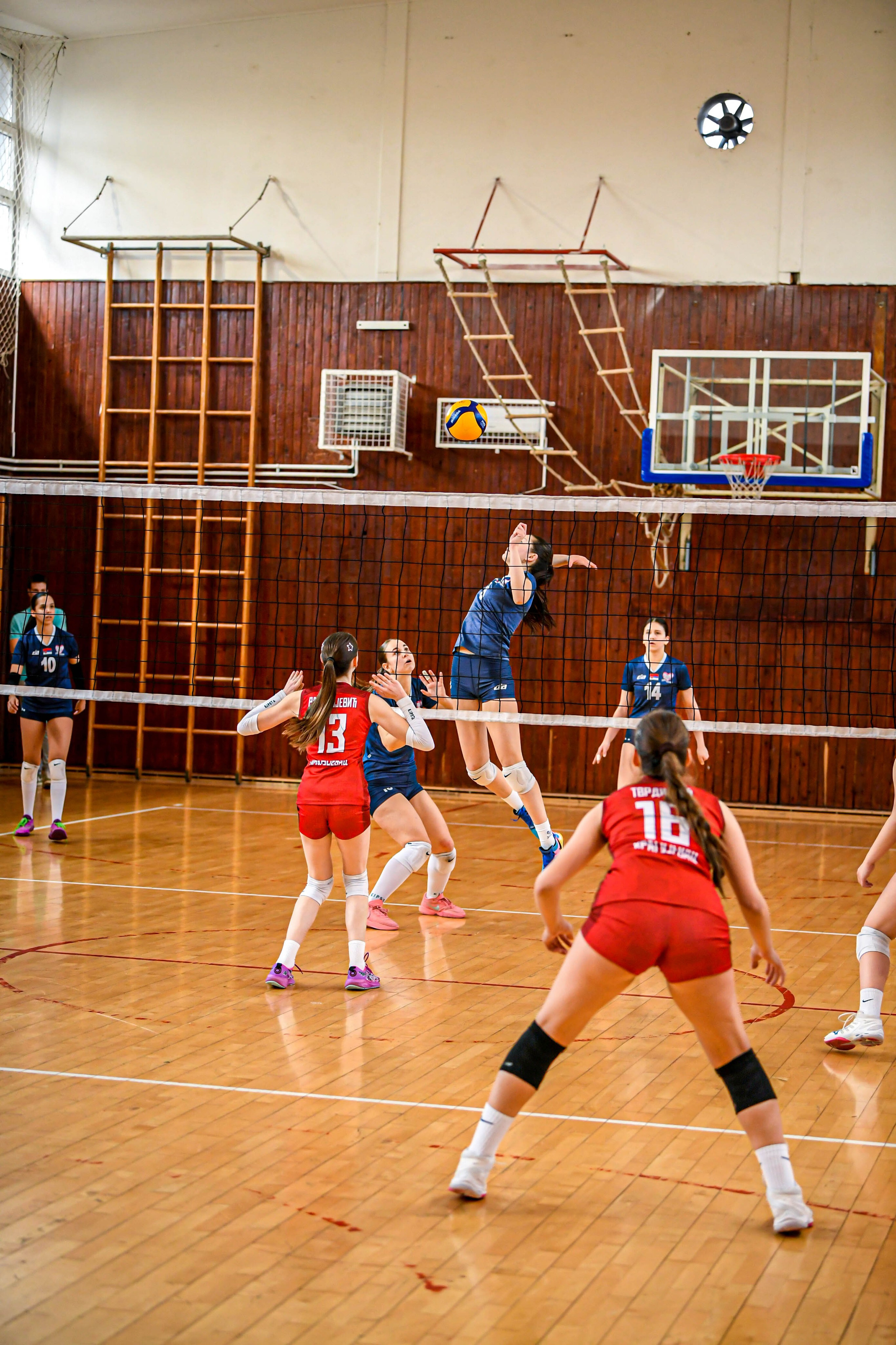 Odbojka 22.03.  Radnicki KG — BlockVolley JAG. Foto Simic Jagodina