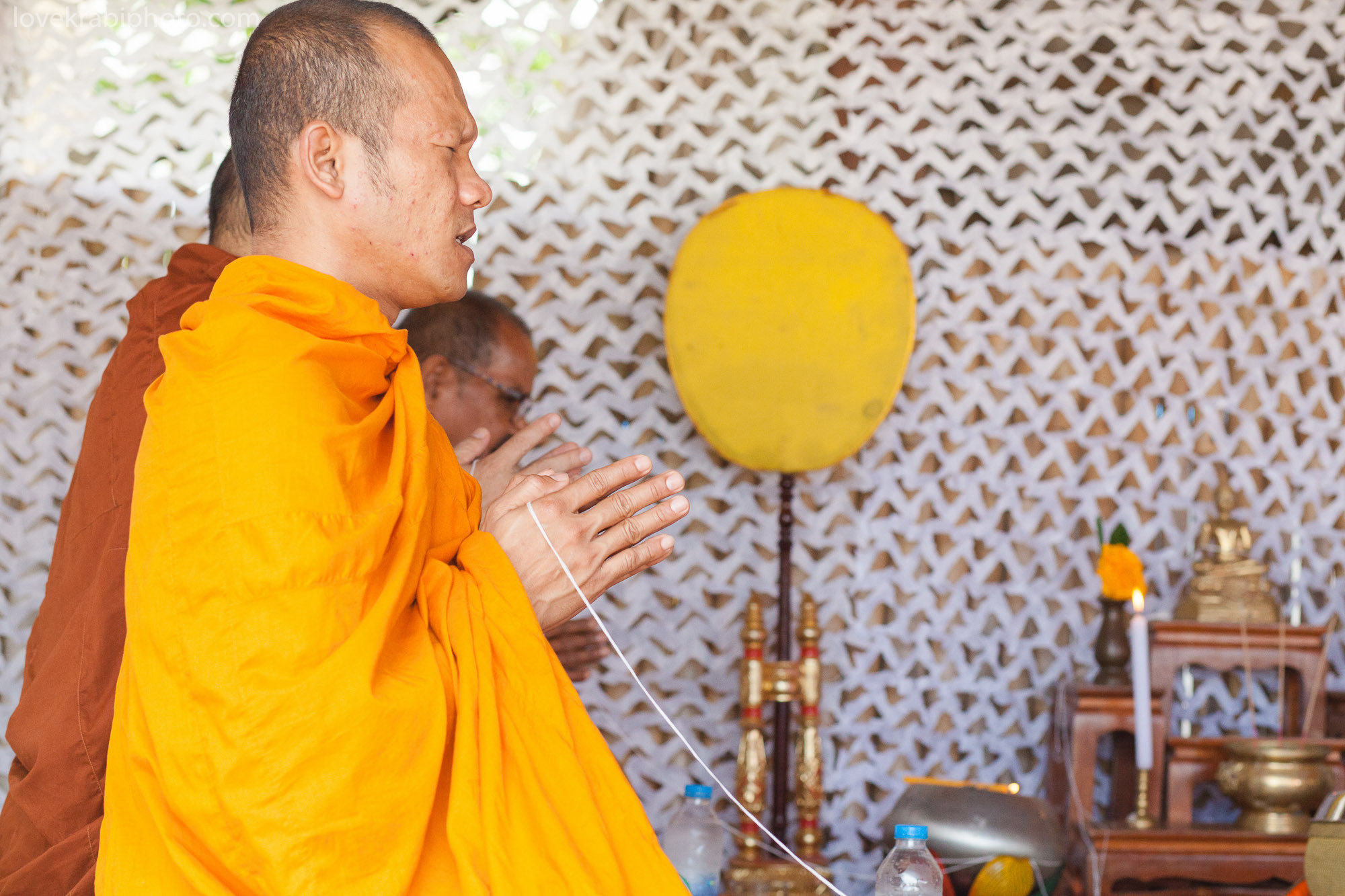 Buddist Blessing. Photography & Events Thailand Krabi