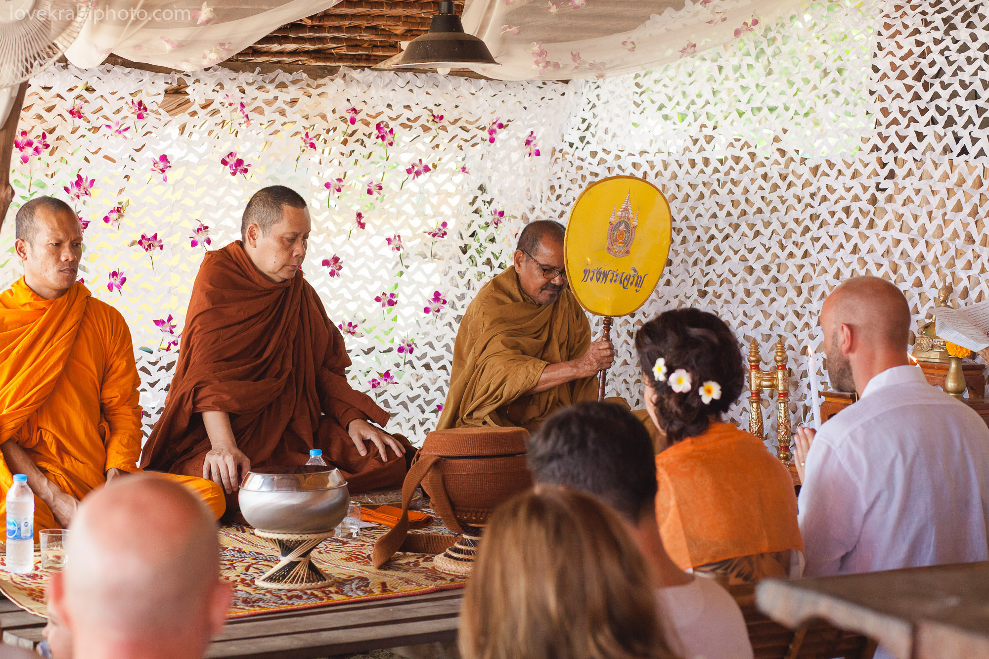 Buddist Blessing. Photography & Events Thailand Krabi