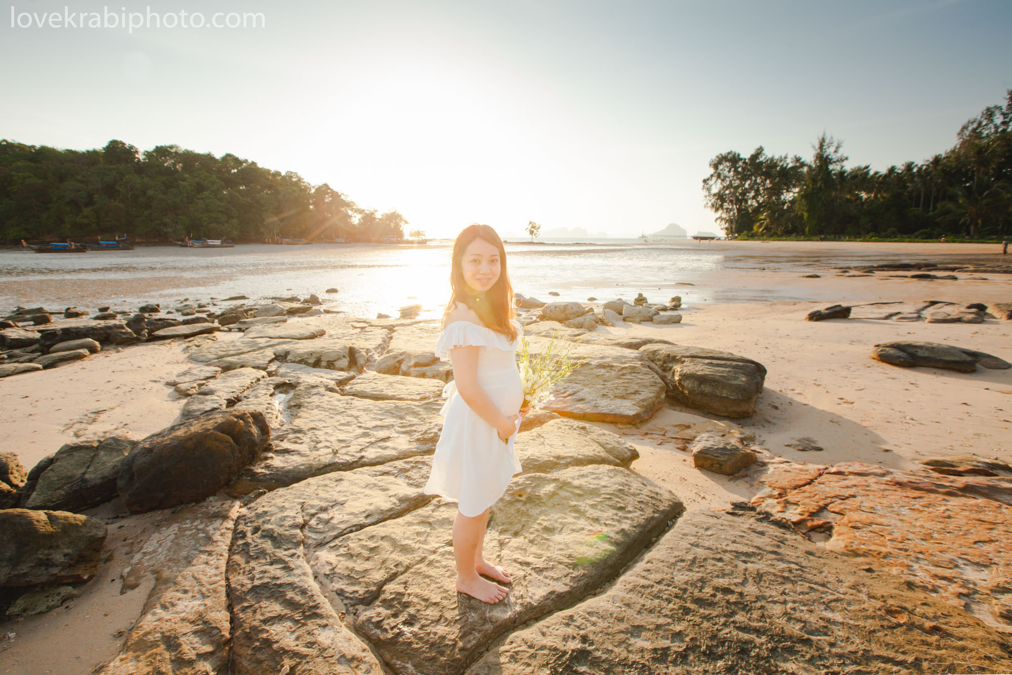 Maternity Sunset PhotoSession in Krabi. Photography & Events Thailand Krabi