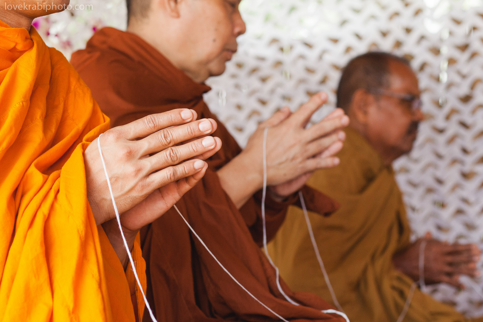 Buddist Blessing. Photography & Events Thailand Krabi