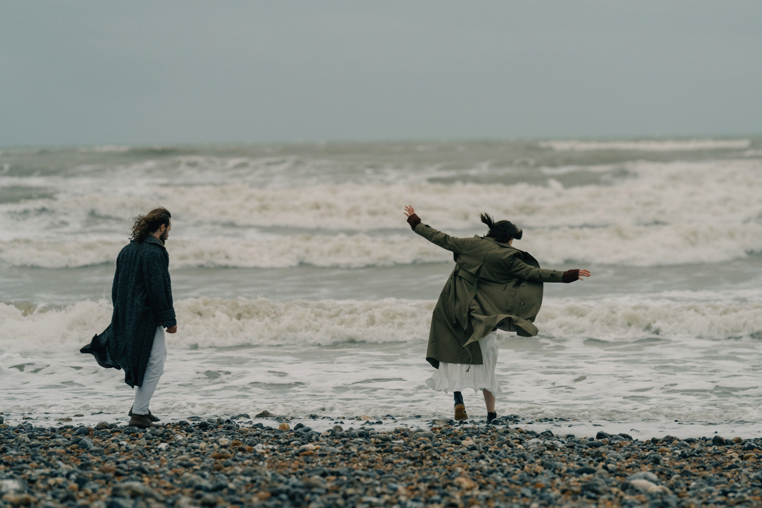 Engagement session in Seven Sisters. London portrait and family photographer