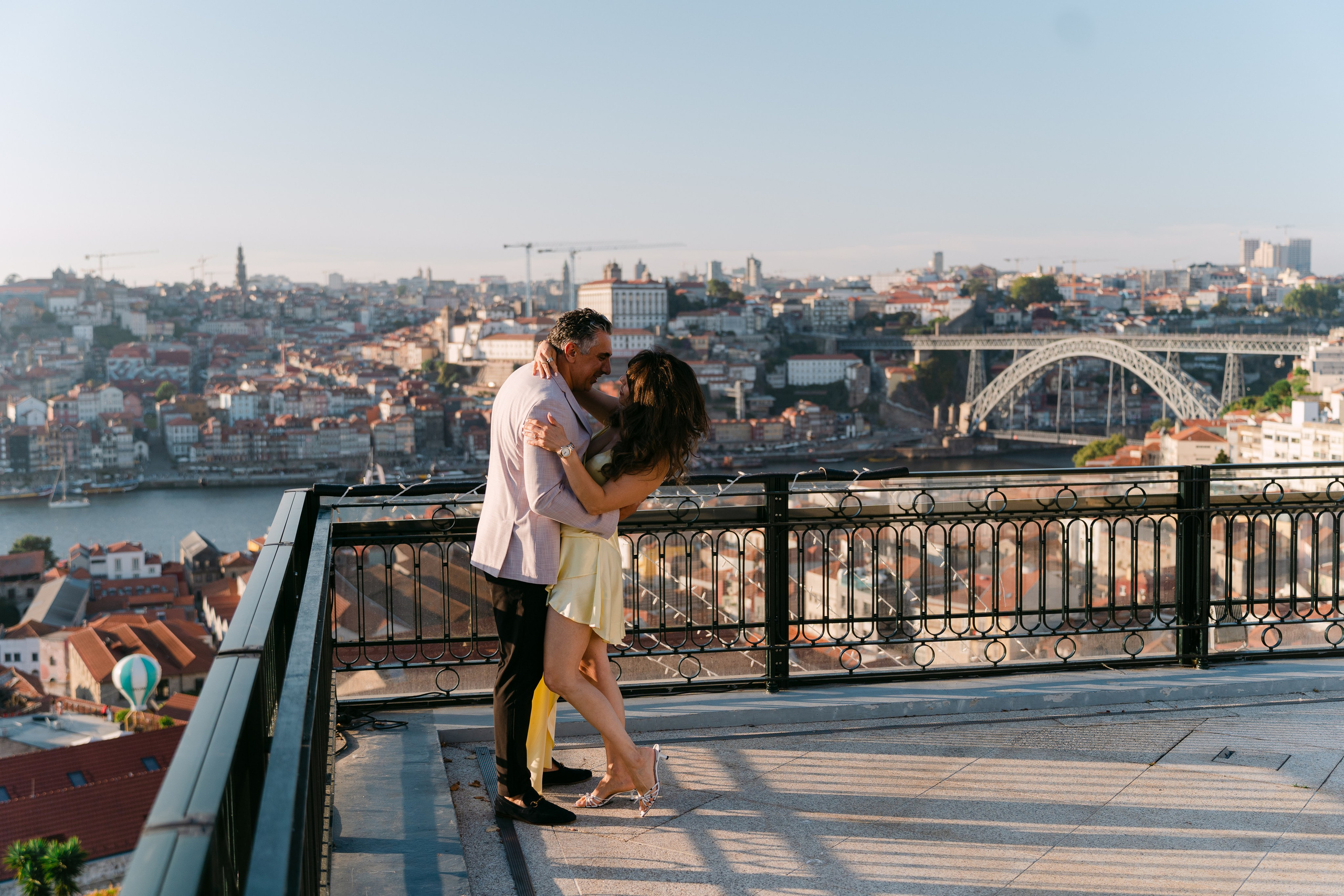Wedding Proposal at Yeatman Hotel. Wedding and couple photographer in Porto
