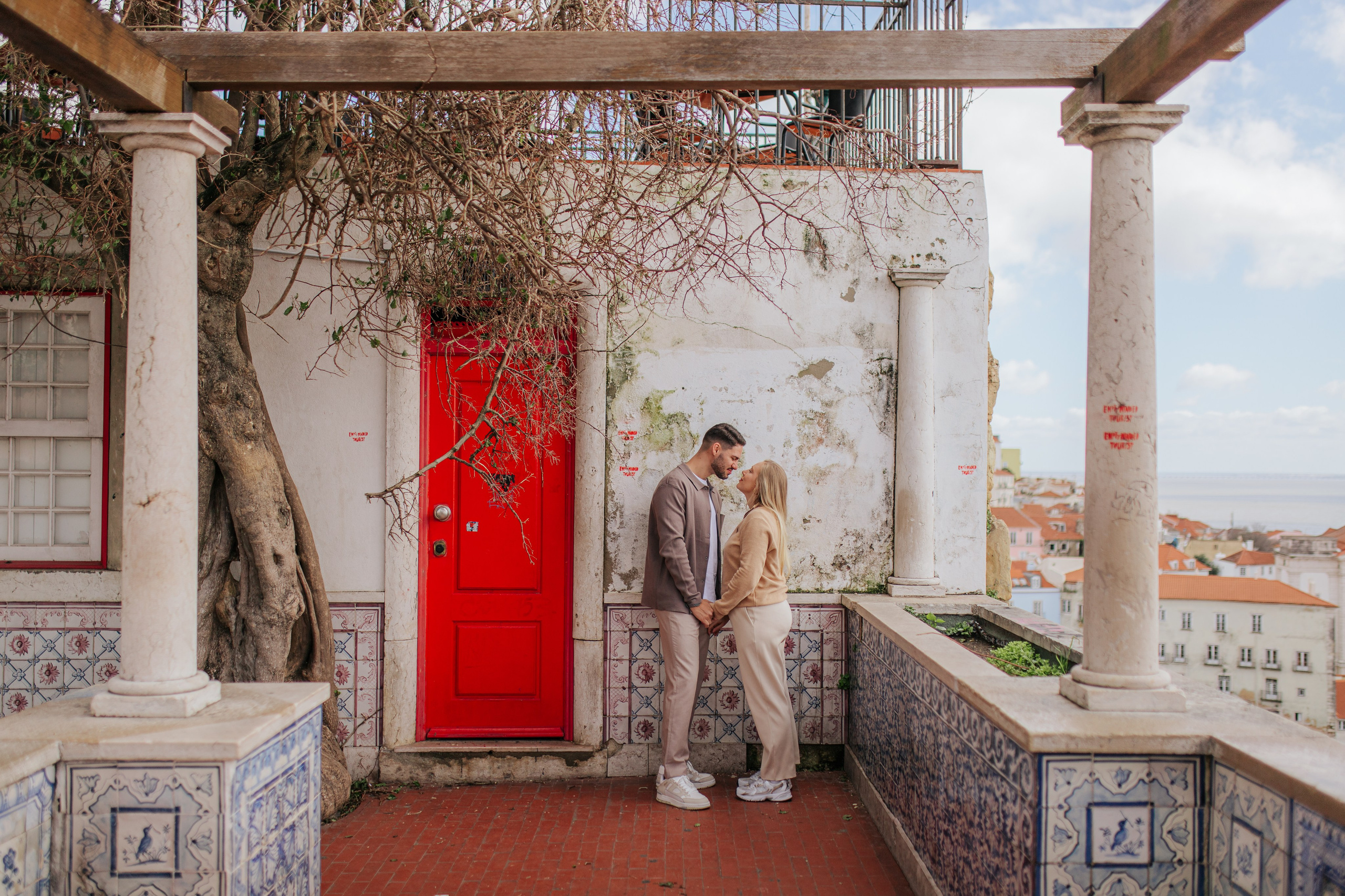 Carol e Pedro — Lisboa. Davi Valente