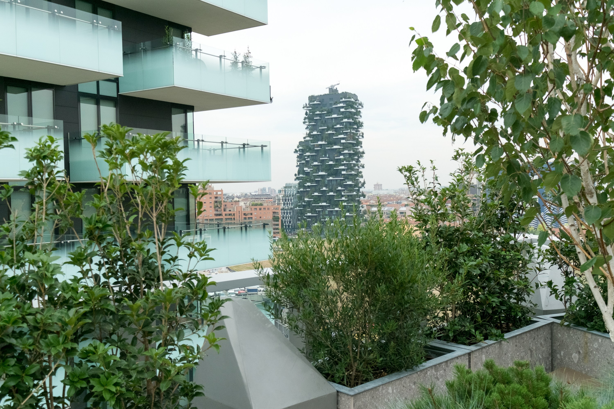 "Bosco verticale" (vertical forest) designed by architect Stefano Boeri