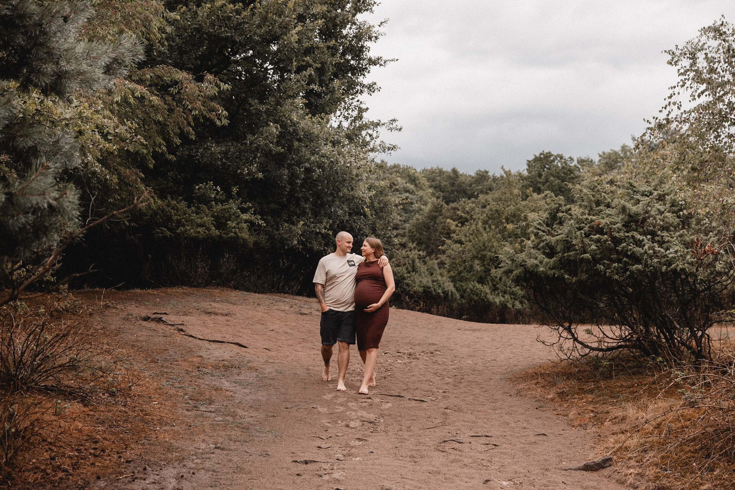 Babybauch Shooting in der Westruper Heide | Reiche Fotografie. Hochzeitsfotografin Bochum | Halyna Reiche Fotografie NRW