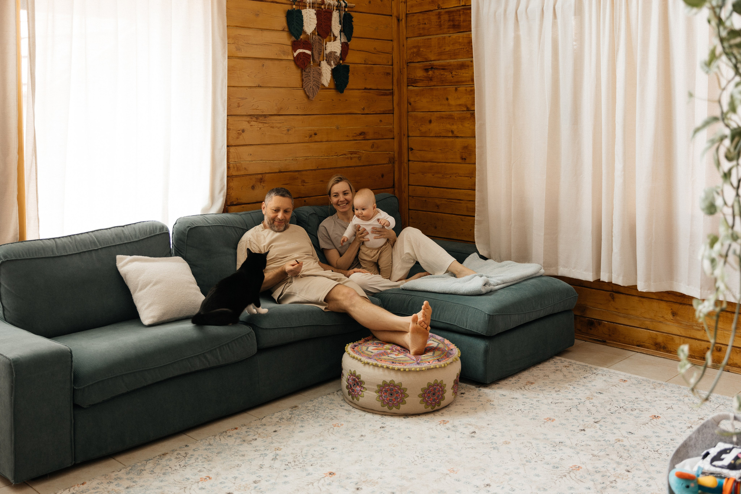 Anya, Sergei&Liam. Семейный фотограф в Израиле