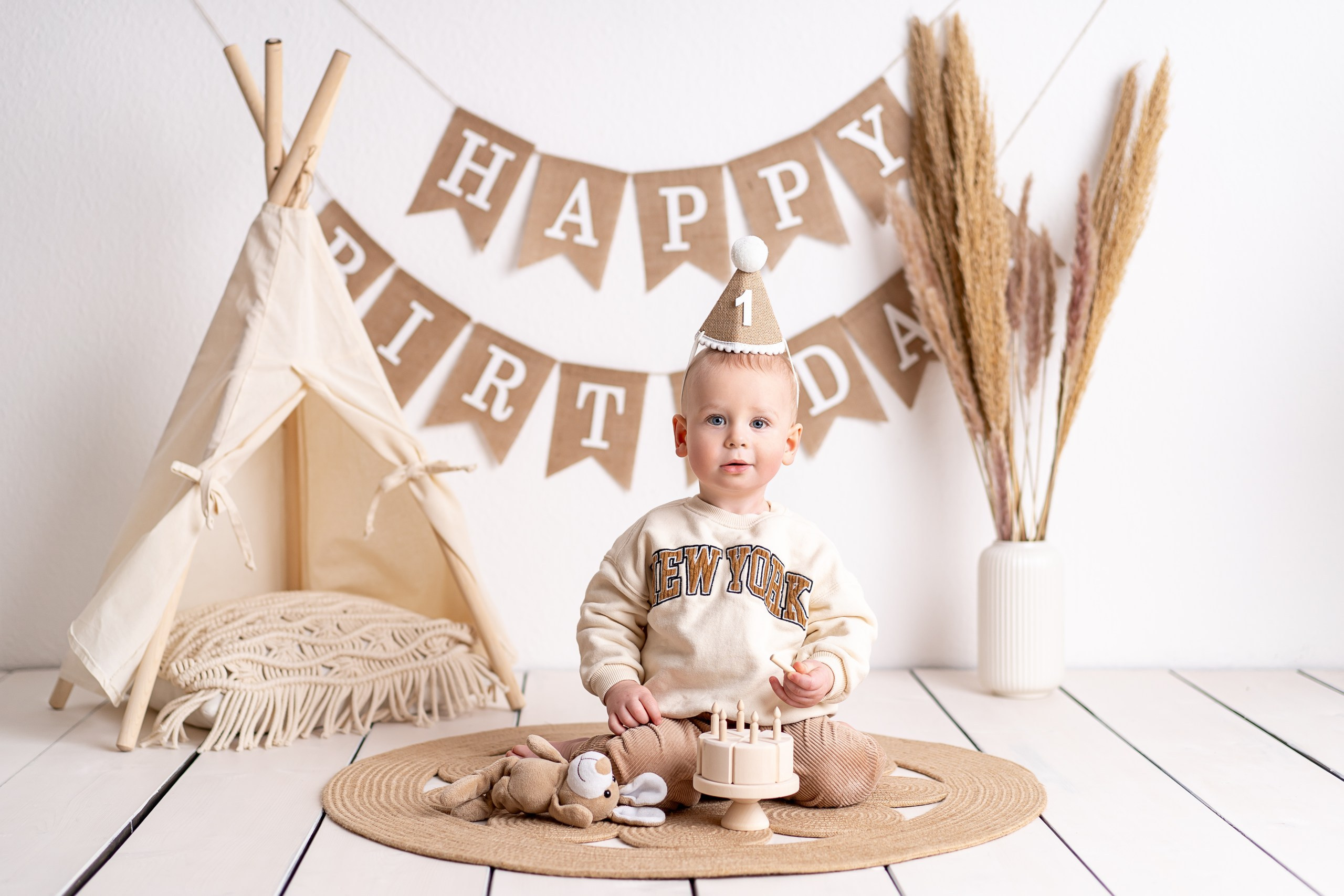 Cake Smash Fotoshooting Berlin – Der erste Geburtstag mit Stil