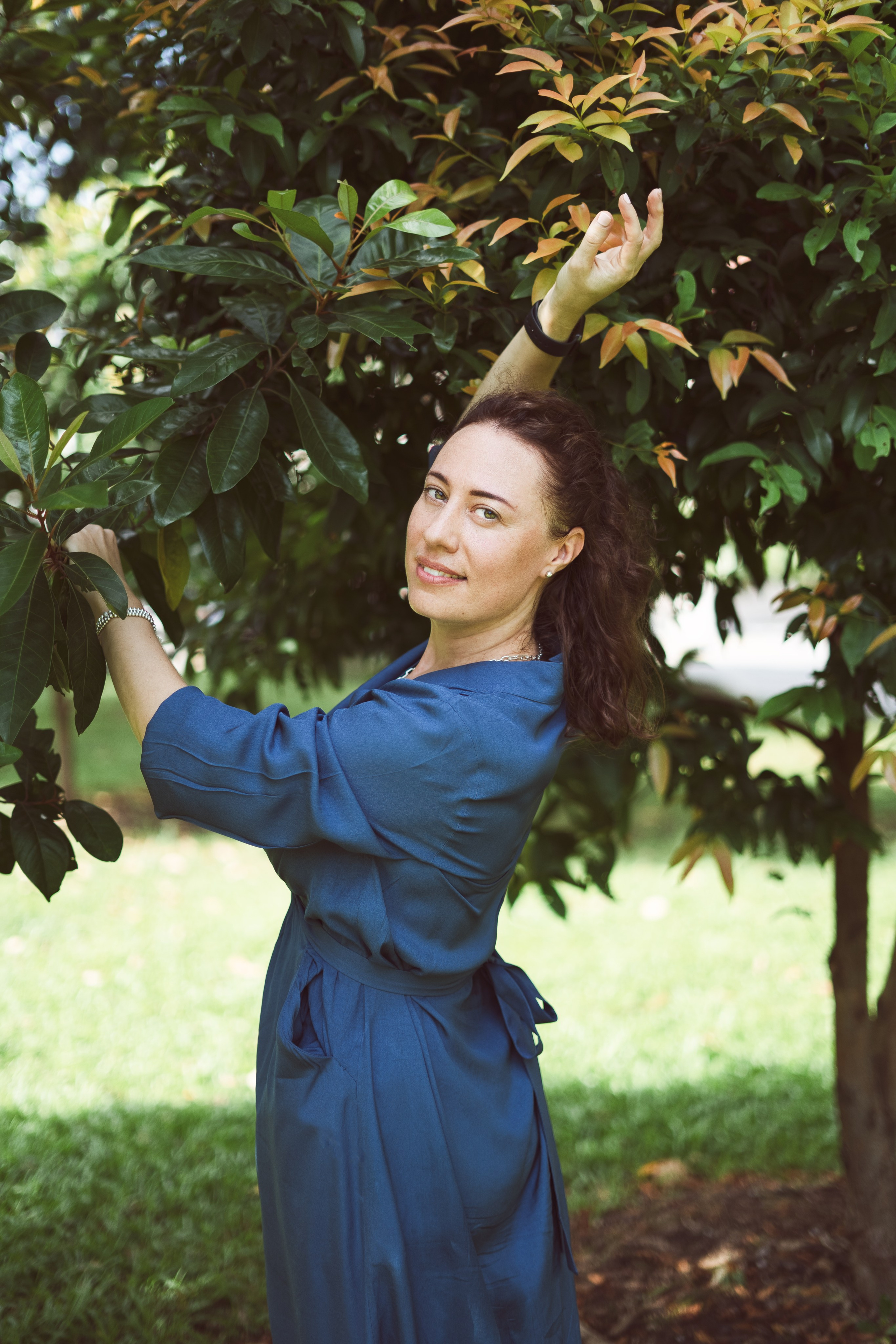 Portrait. Dasha in Singapore