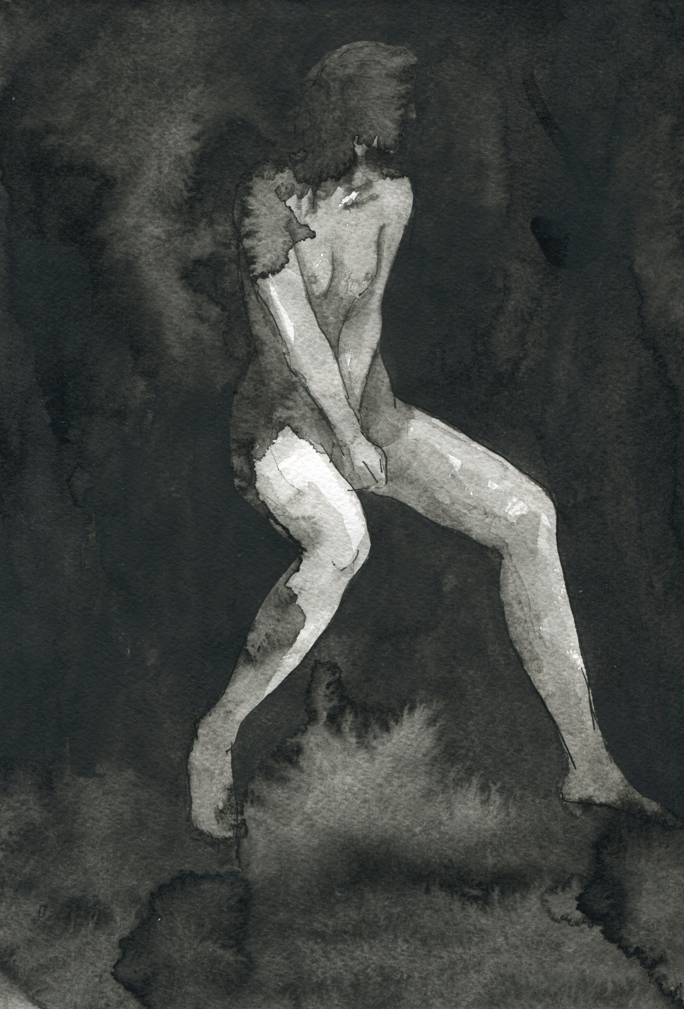 Life Drawing, Moscow. Marina Antonova