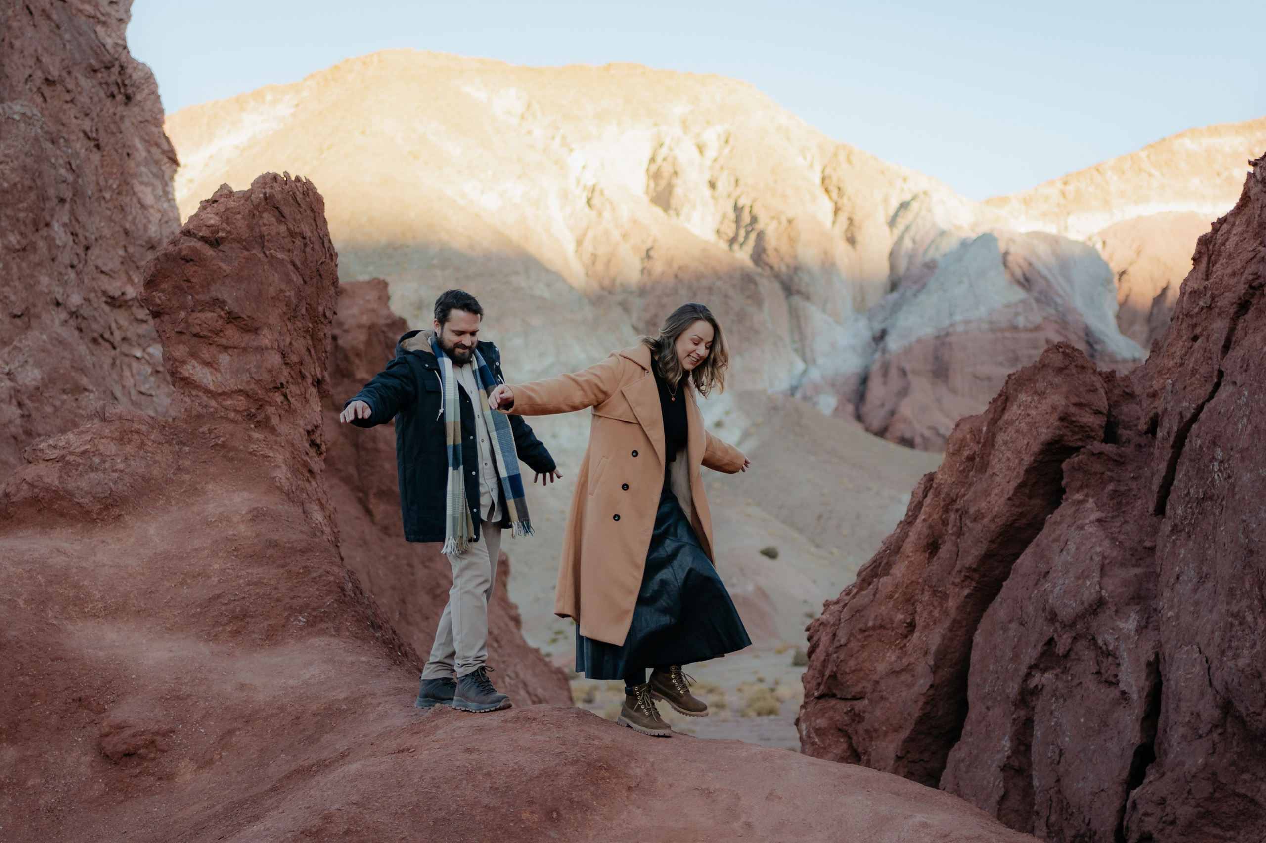 Fotógrafo no Atacama