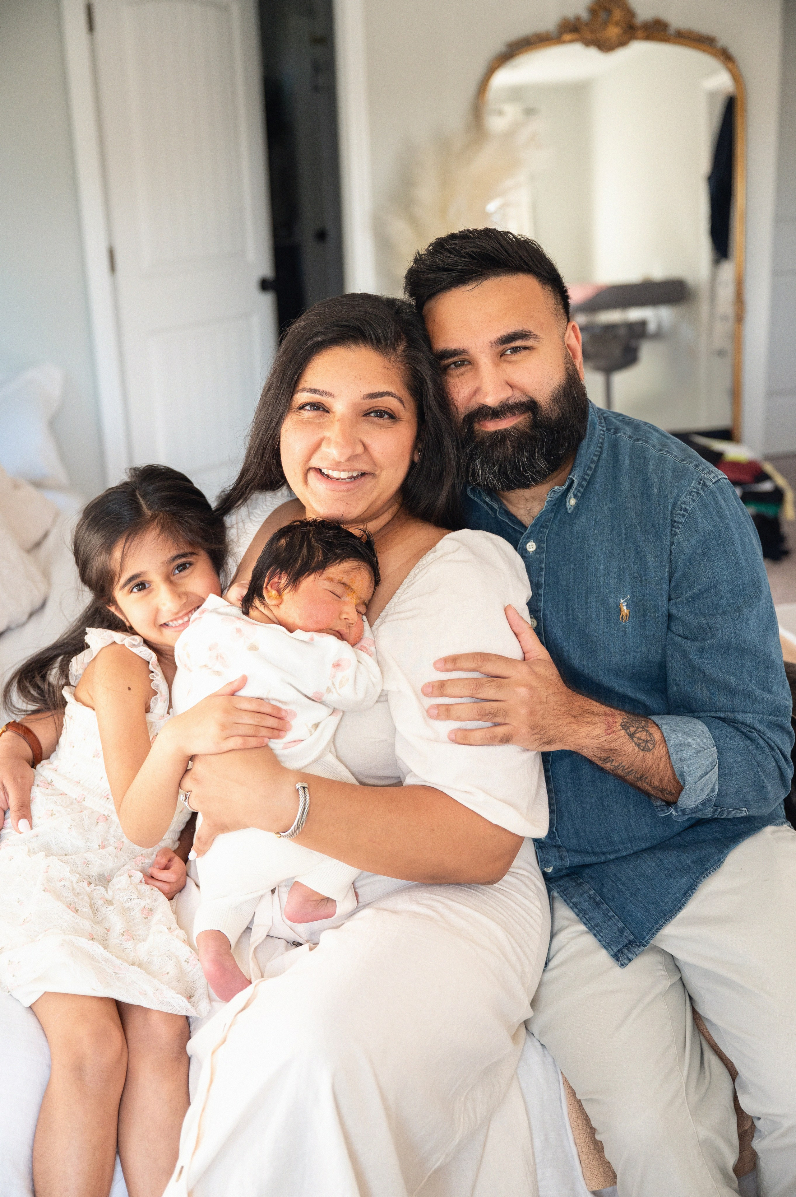 Lifestyle. In-home newborn photography Raleigh & area Katya Kulikova