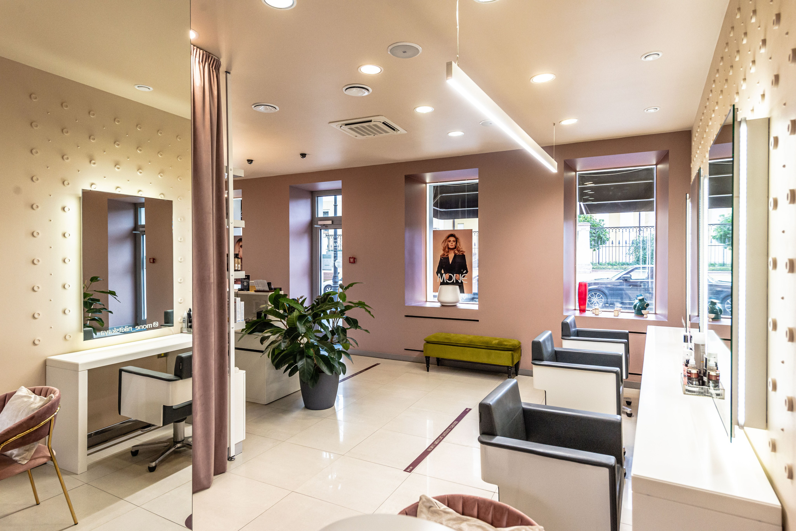 Салон красоты Mone Никитская. PHOTOGRAPHER QUINTANA ROO