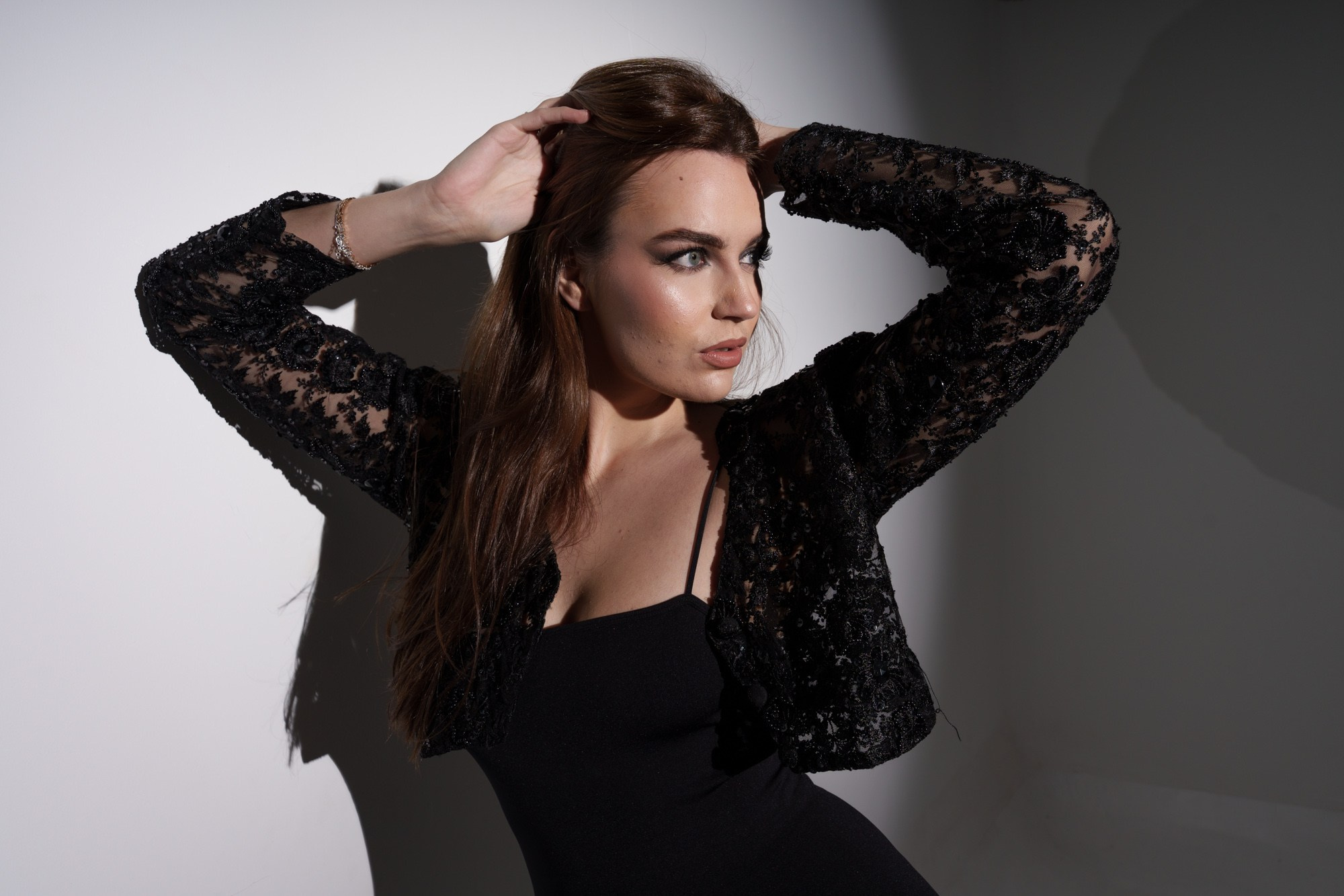 Nerea is a wonderful Spanish model. Her beauty is exceptional and is also a charming professional.