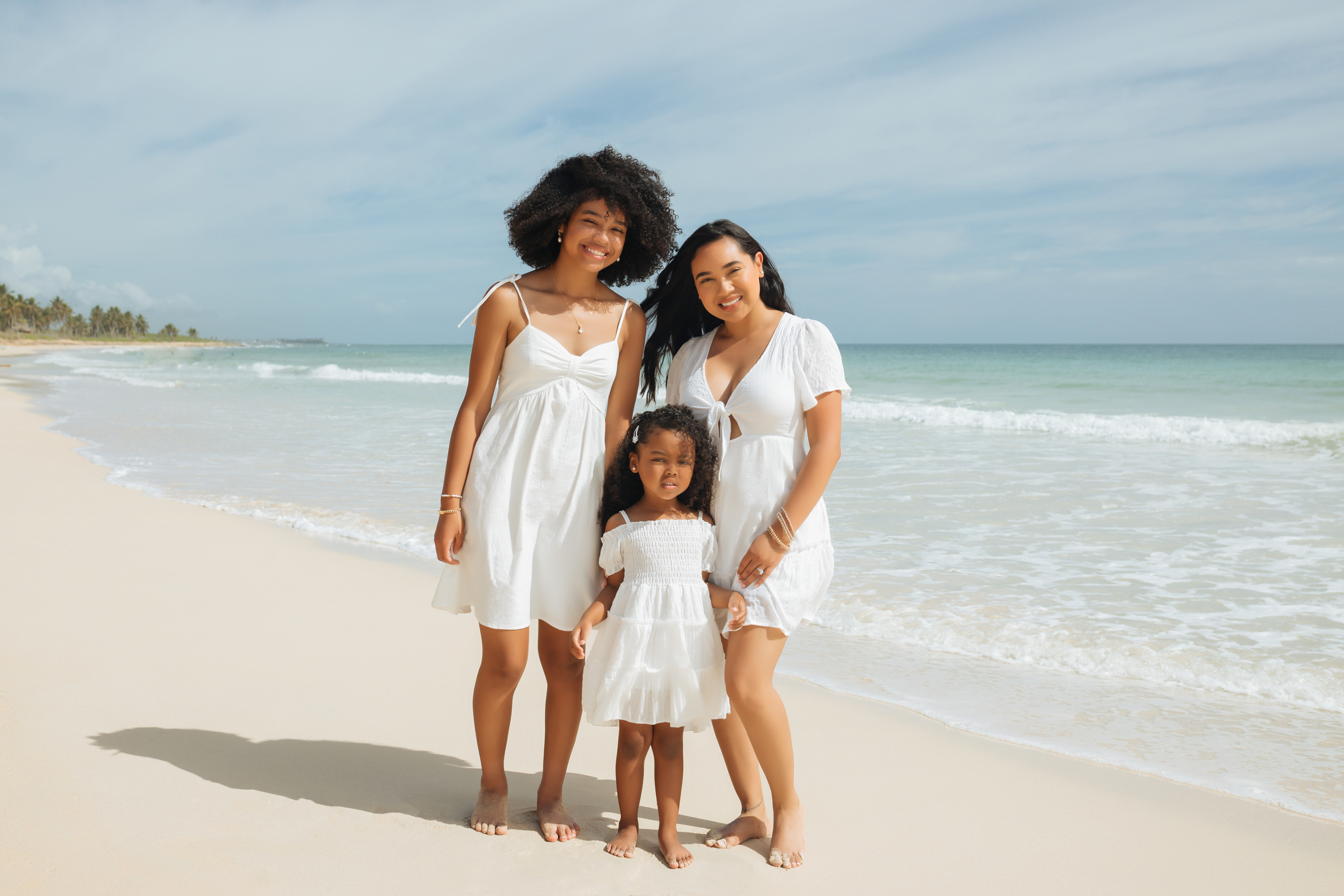 Macao beach family photo shoot (Morning). Photographer in Punta Cana Anni Robles