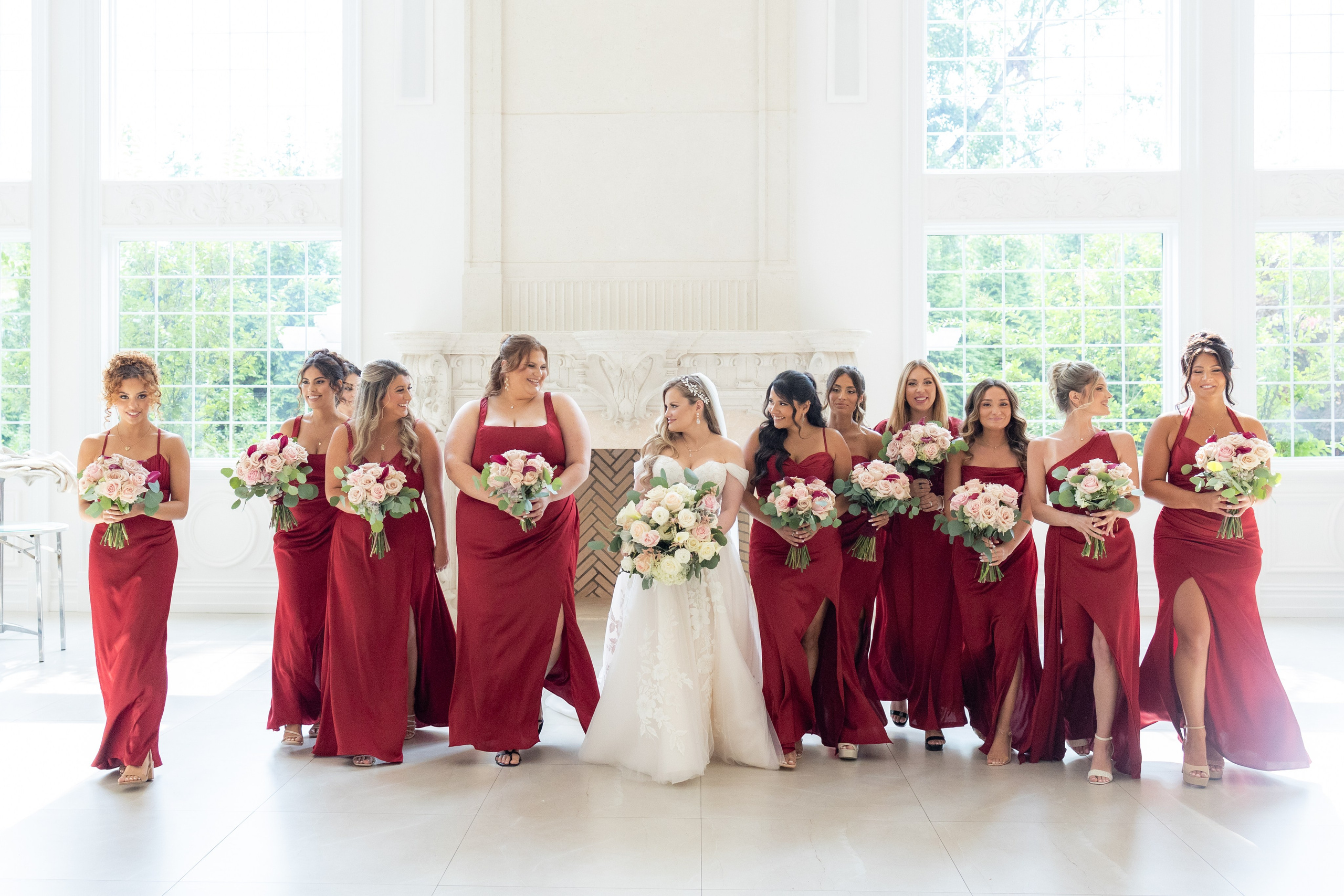 Erica & Vincent, The Estate at Florentine Garden, NJ. Wedding Photo & Video