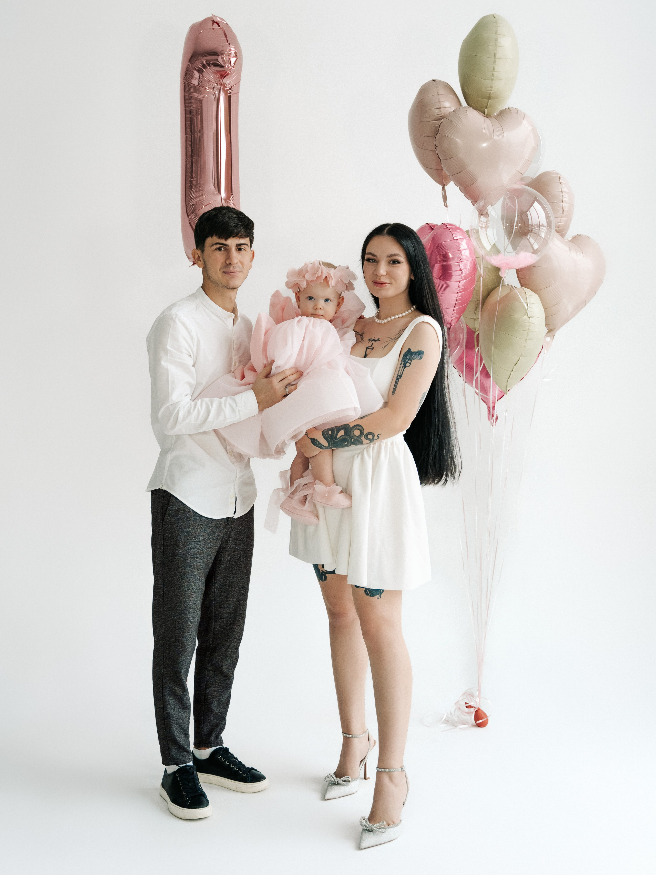 First birthday photoshoot Veronika