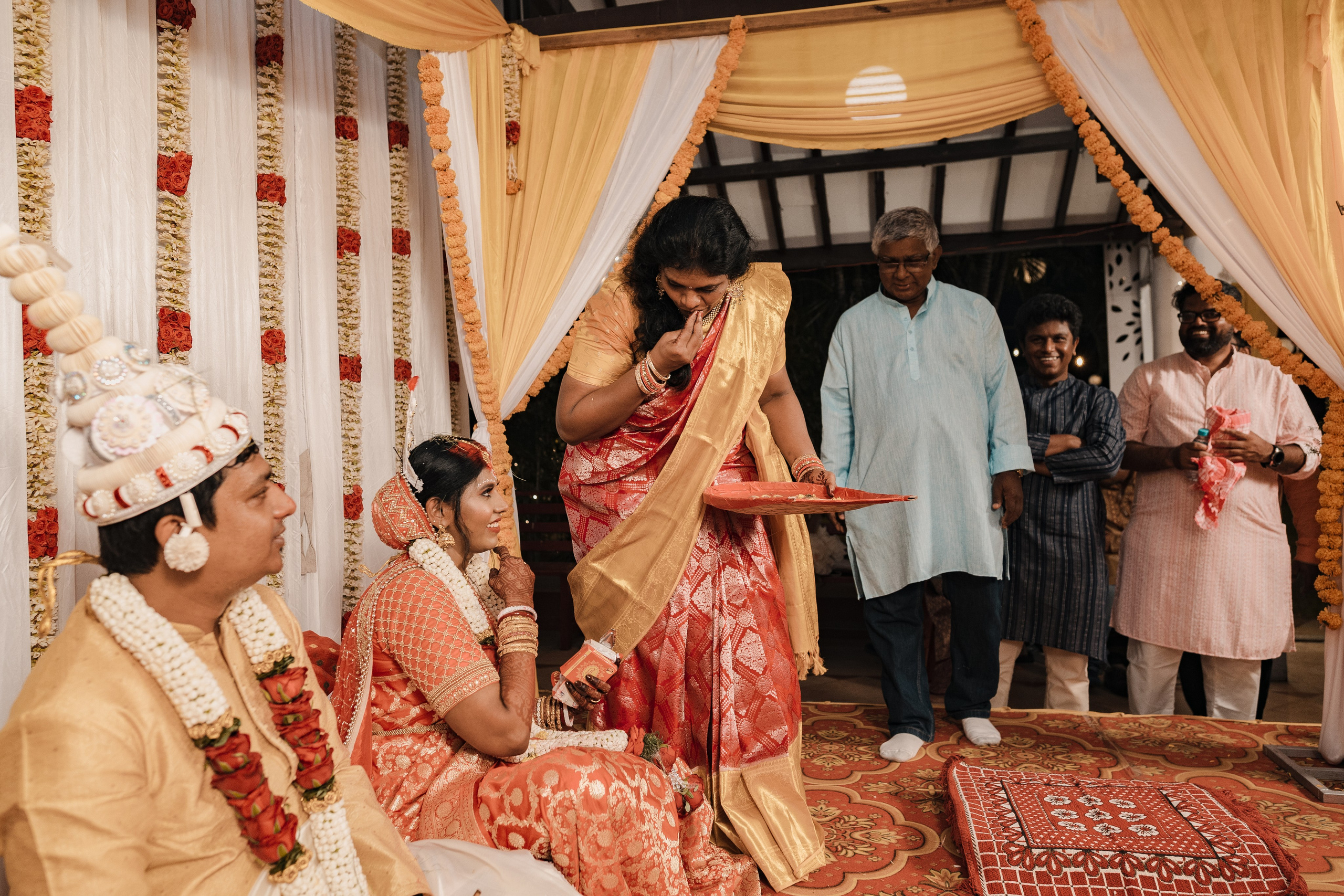 Sagaya & Rakesh. Agam Vizha