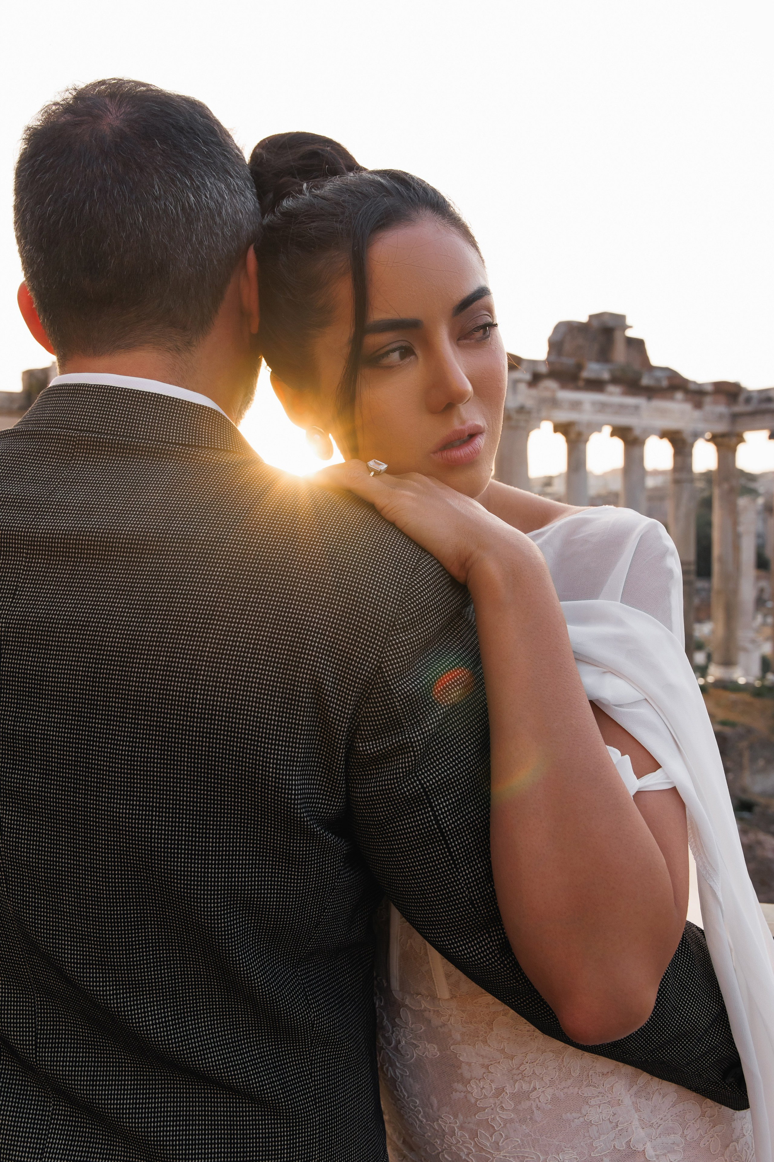 Veroniva & Dean. Wedding Photographer Rome Tuscany Como Sicily Puglia Amalfy Italy- Oksana Savenchuk