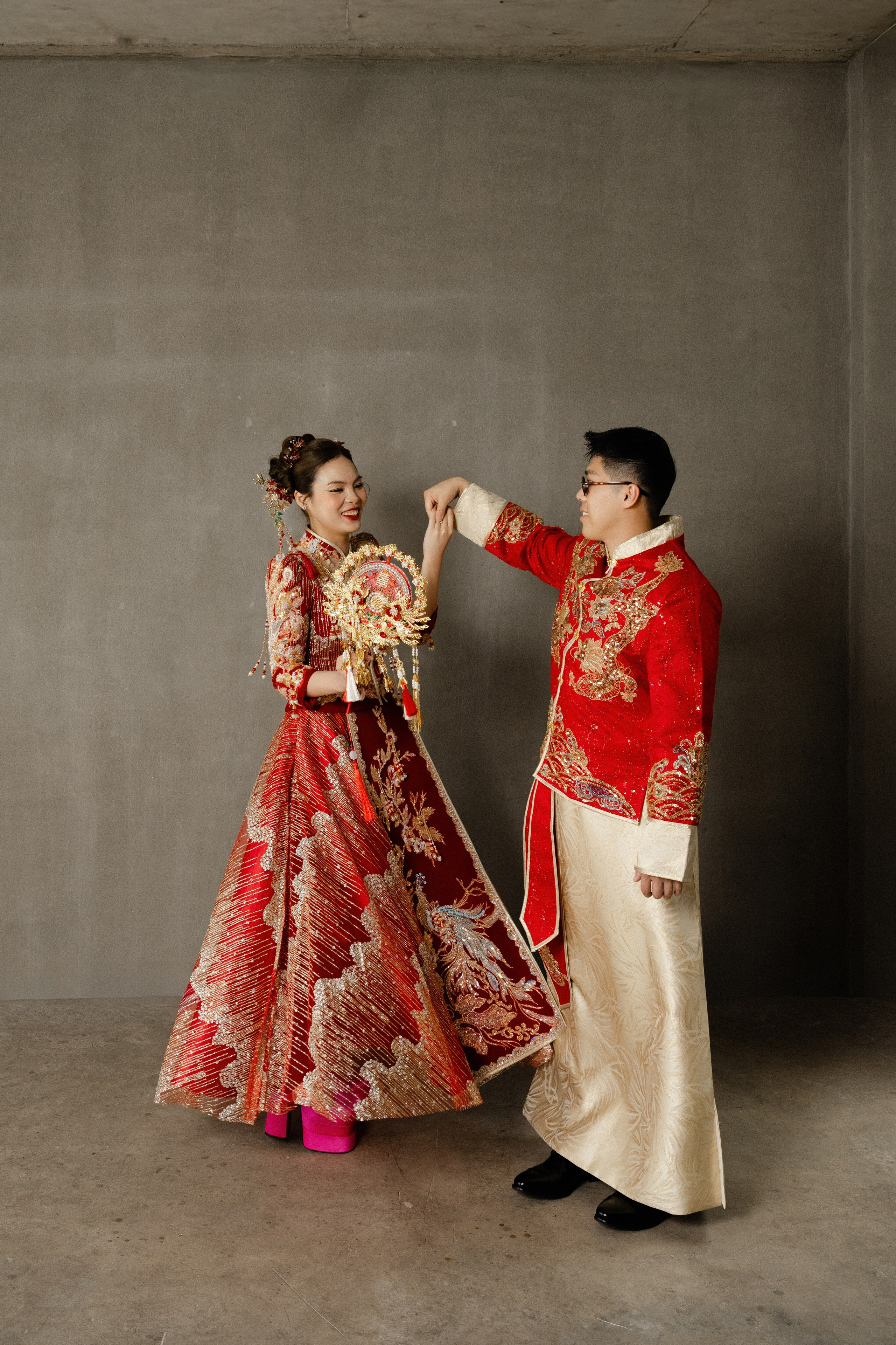 KEVIN & LINH shooting studio. Anns wedding photography