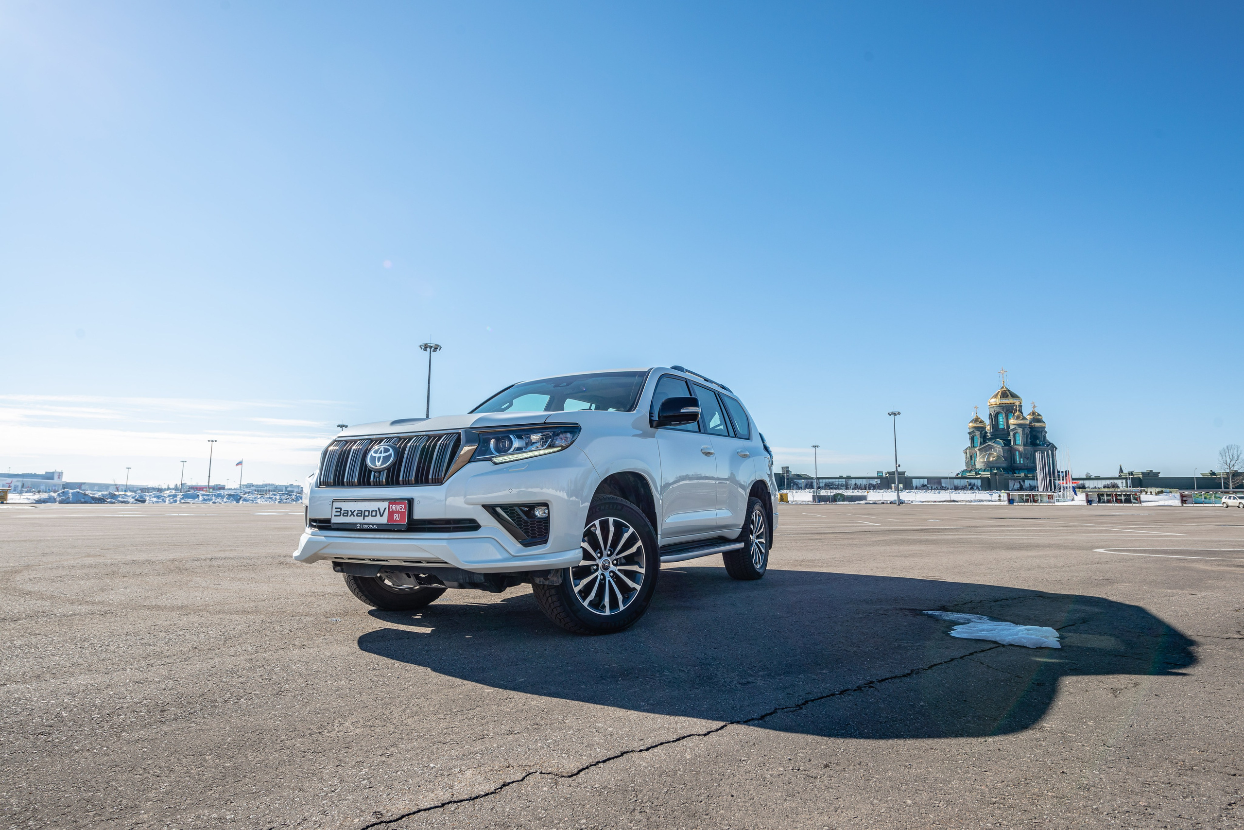 Автомобильная фотосъемка Toyota Prado 2022. ФОТОГРАФ МЕКСИКА КИНТАНА-РОО