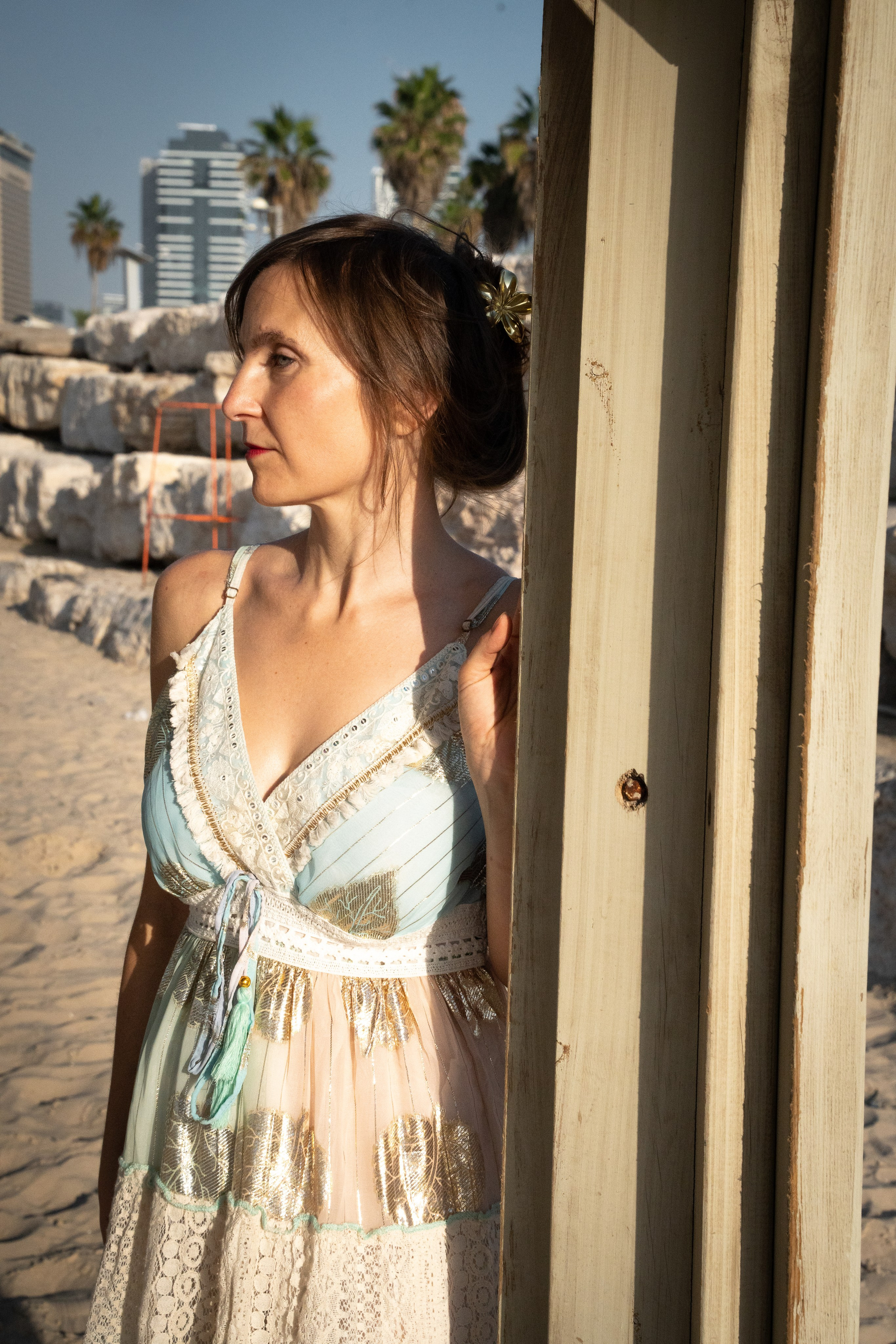 Yudith, Tel Aviv, Beach, November 2025. Divignbytehilah.com