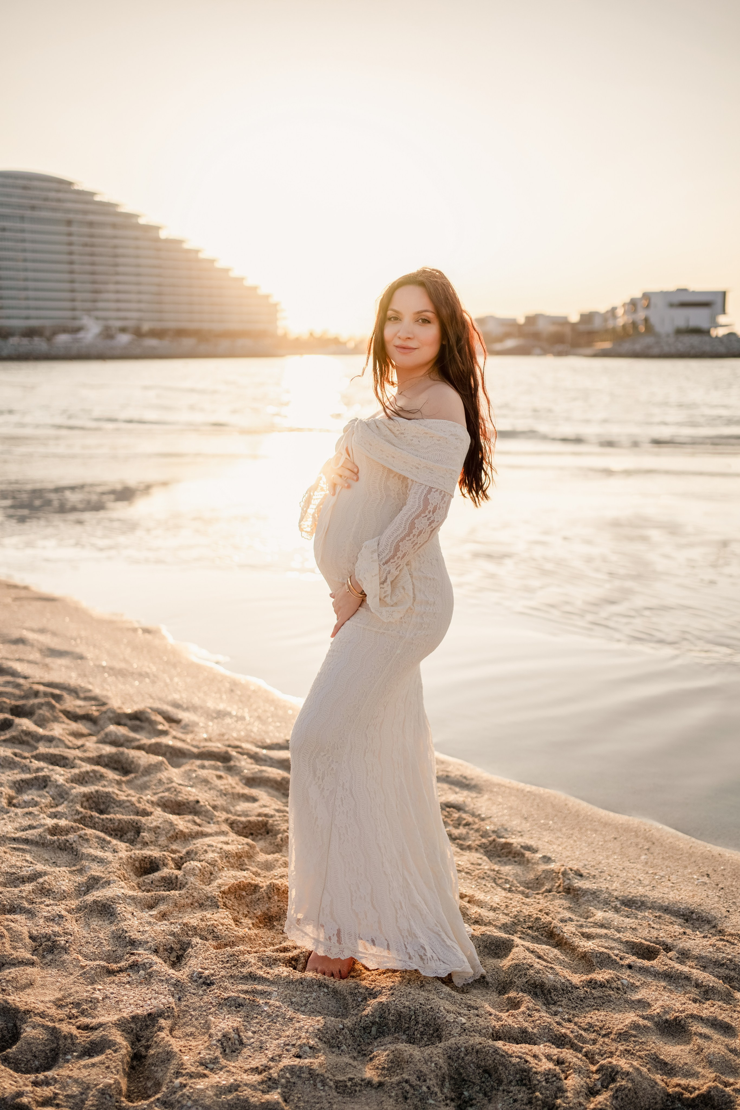 Sunset by the Burj Al Arab. Angela Iakovleva — Family Photographer in Dubai