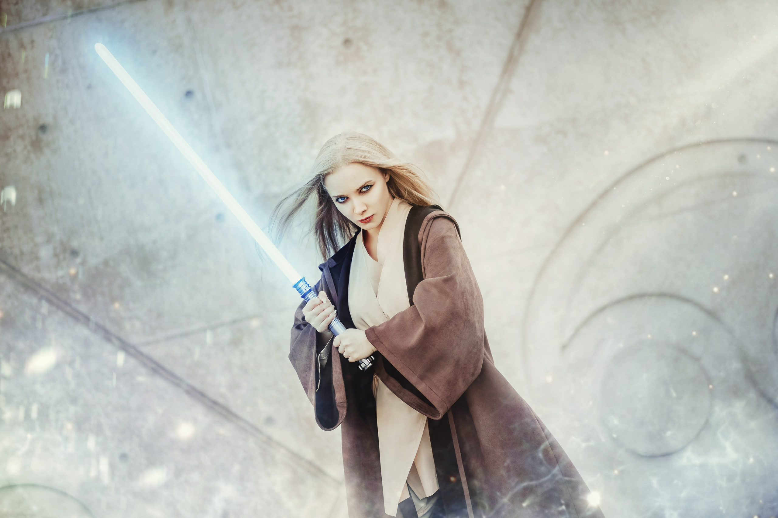 Fantasy cosplay portrait with dramatic studio lighting. Dark aesthetic cosplay photoshoot in Belgrade. Creative fantasy character photography in Serbia