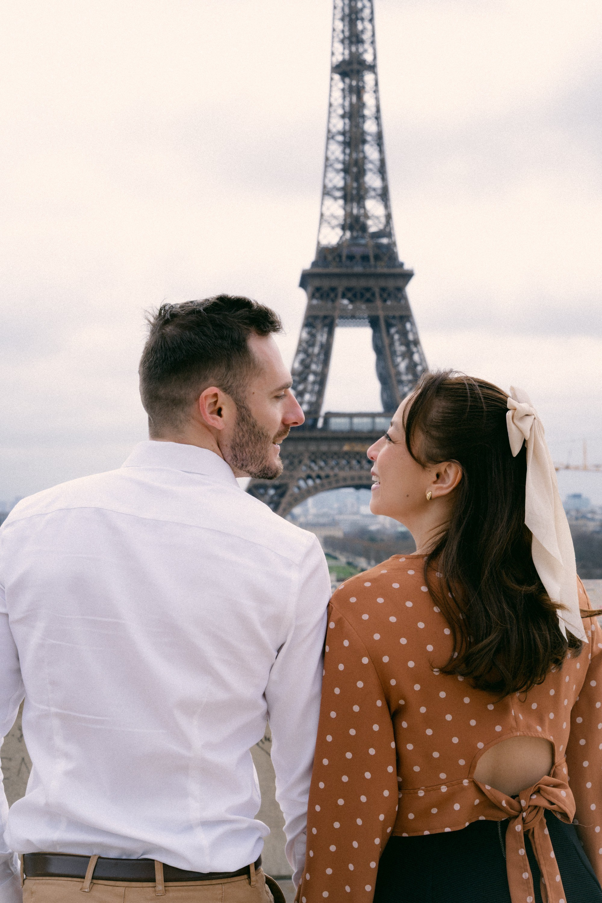 Love Story: Eiffel Tower. Paris Photographer & Videographer