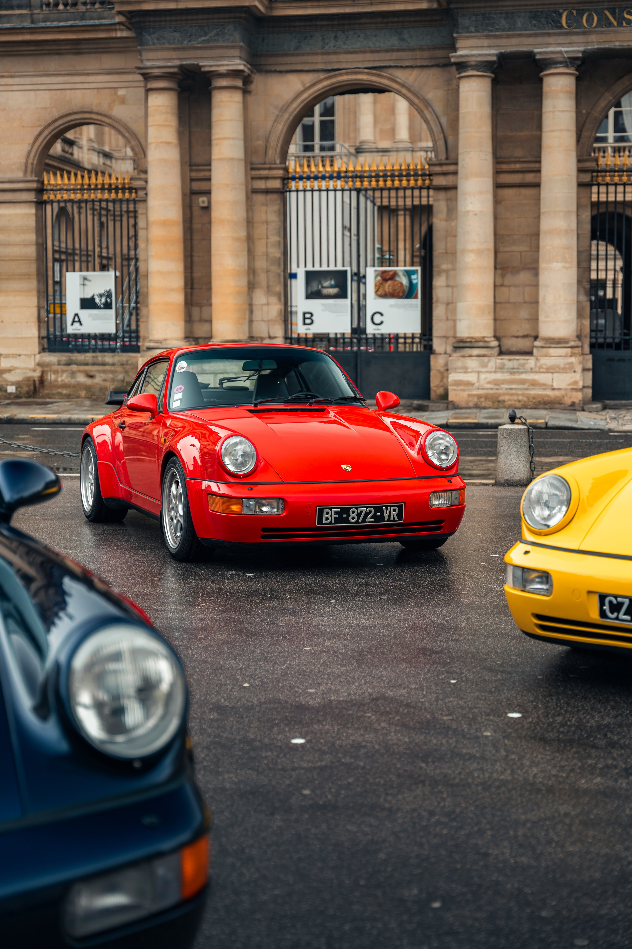 Porsches 964 Turbo. Photographer in Paris — Vitalii Motruk