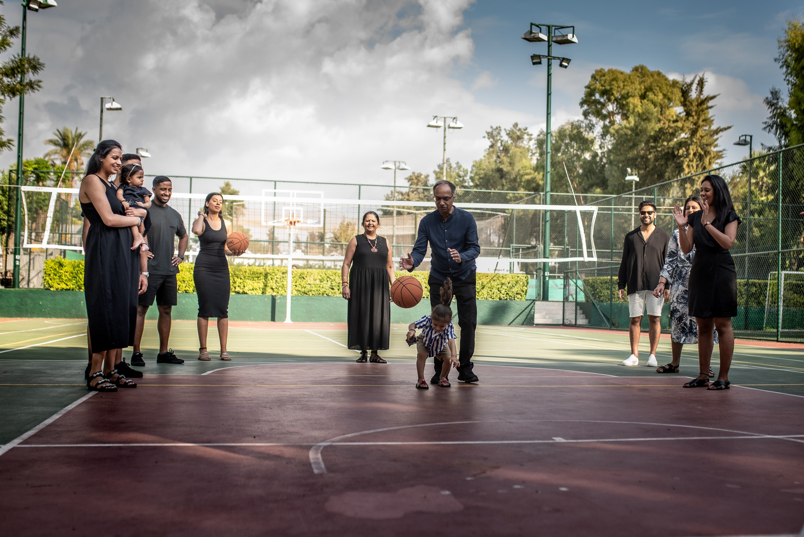 Матч большой семьи. Фотограф в Анталии