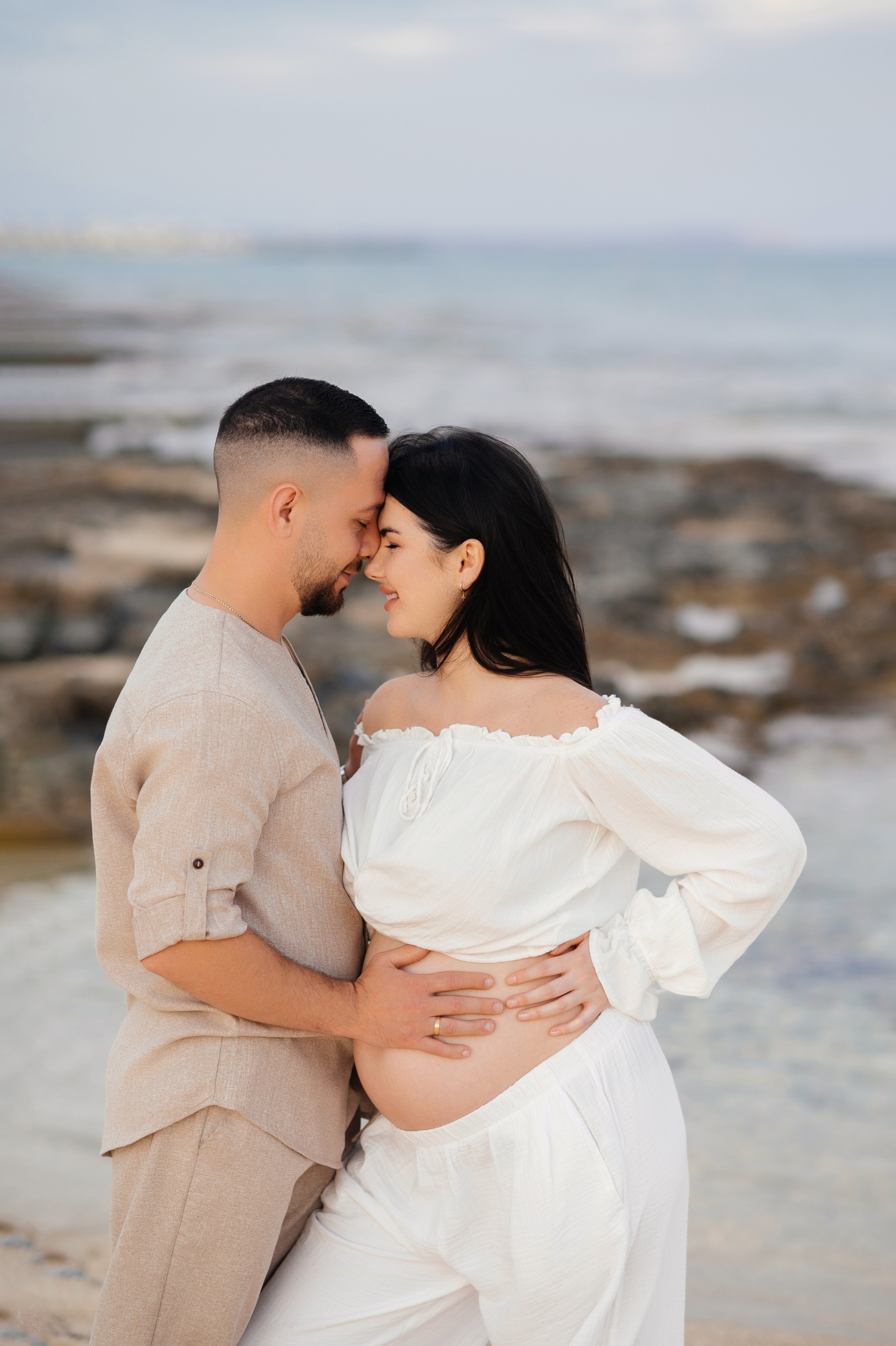 На пляже. Фотограф на Кипре