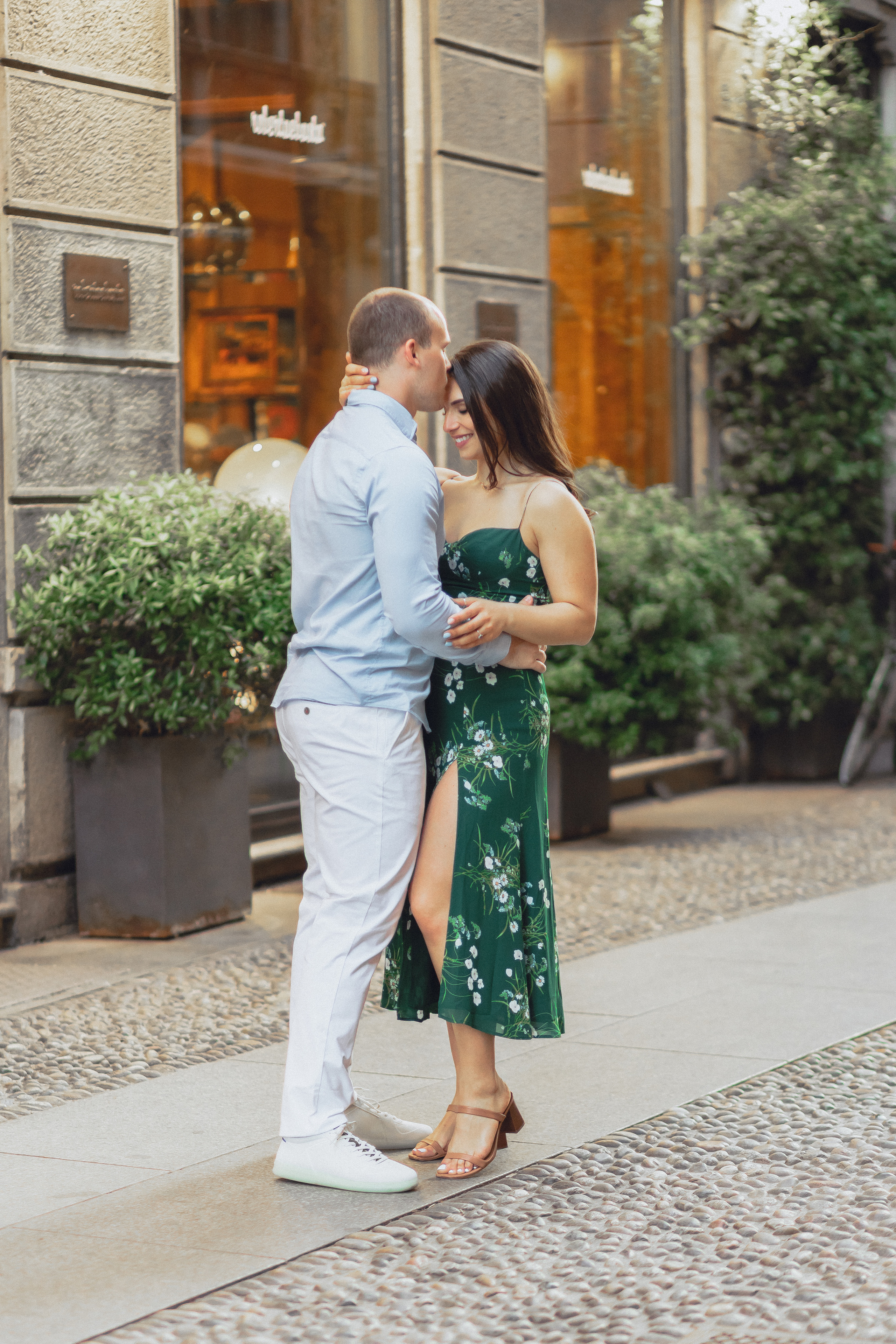 Stephanie & Michele, Love Story Milan. Photographer in Italy Anna Linnik