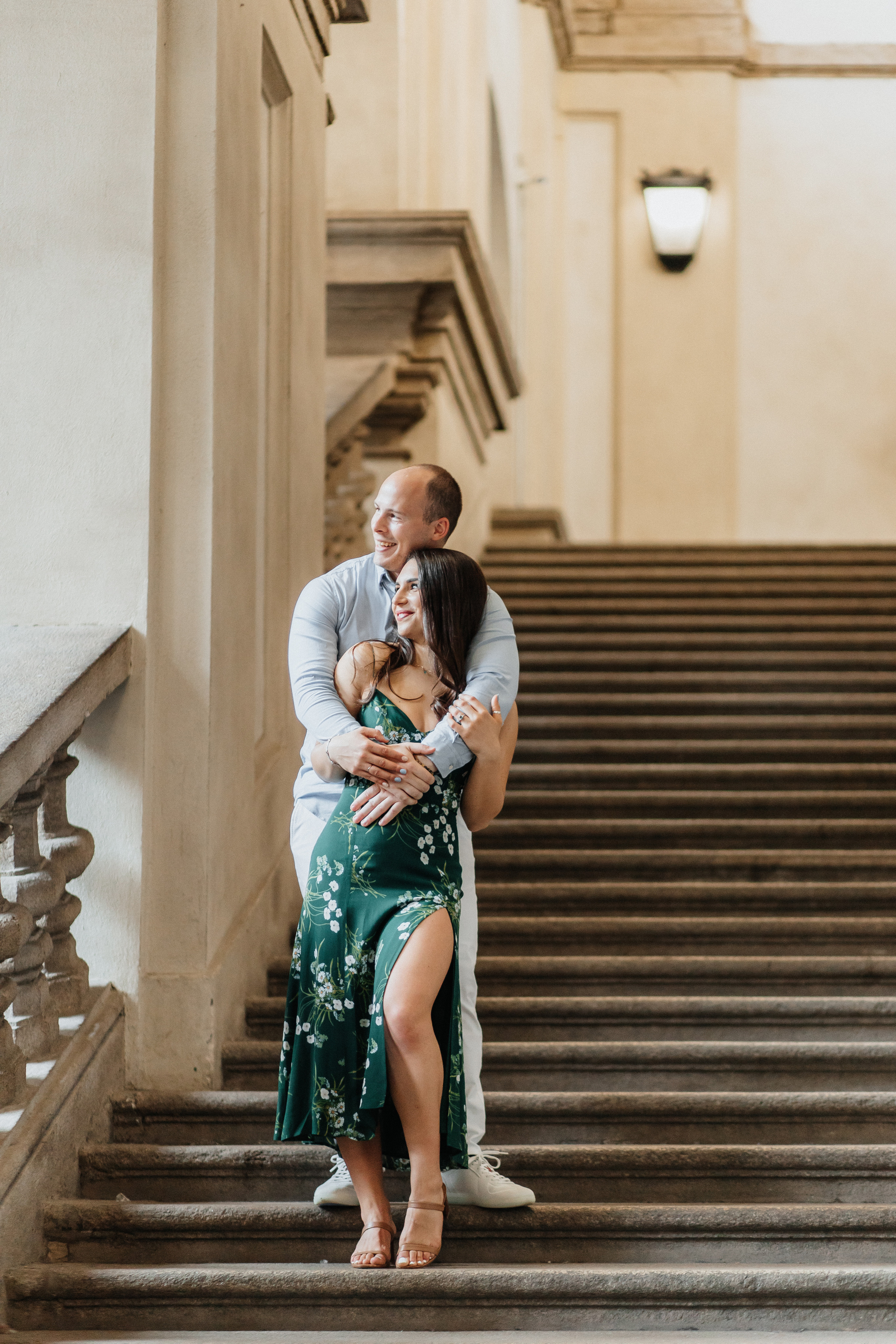 Stephanie & Michele, Love Story Milan. Photographer in Italy Anna Linnik