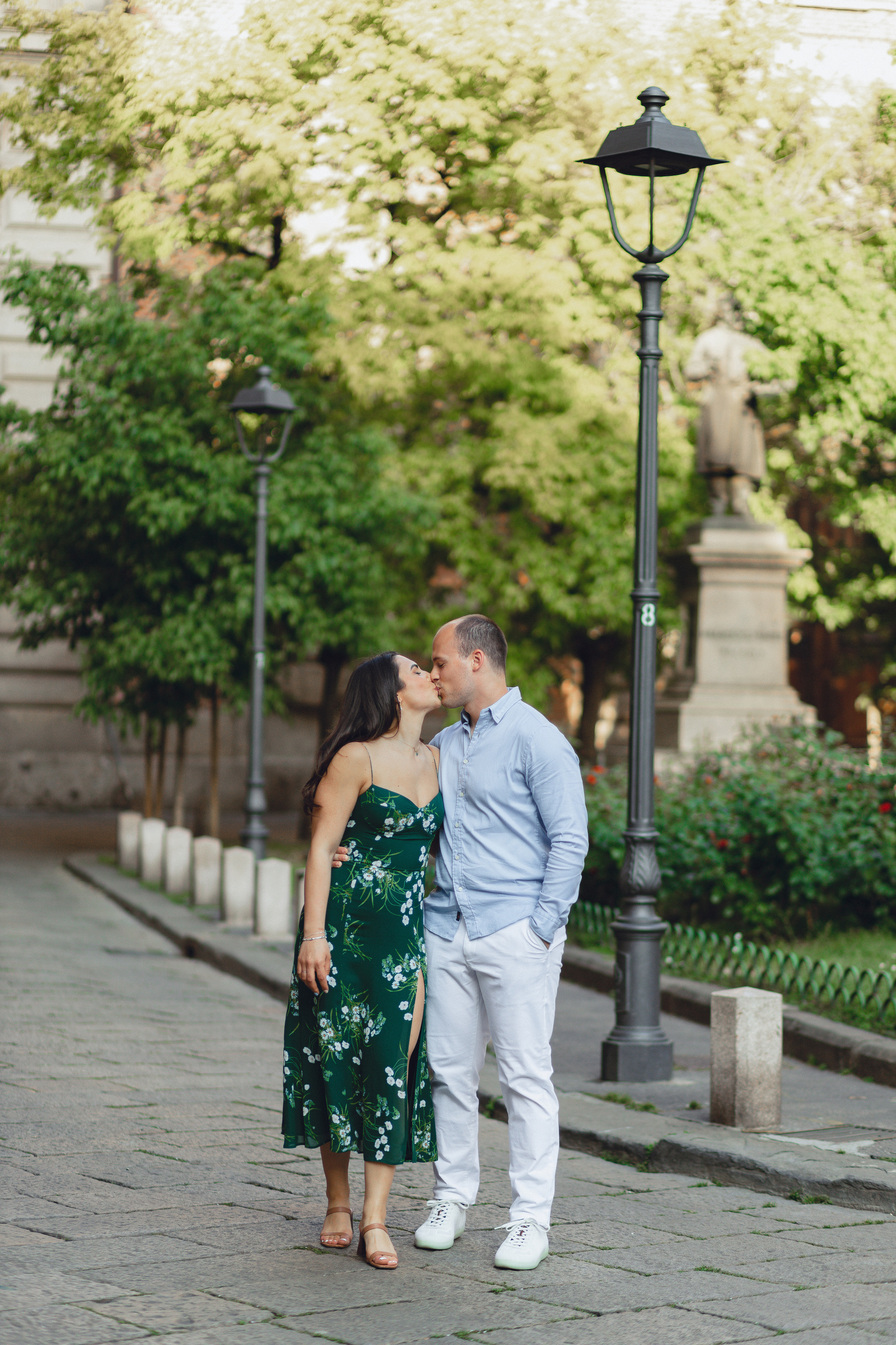 Stephanie & Michele, Love Story Milan. Photographer in Italy Anna Linnik