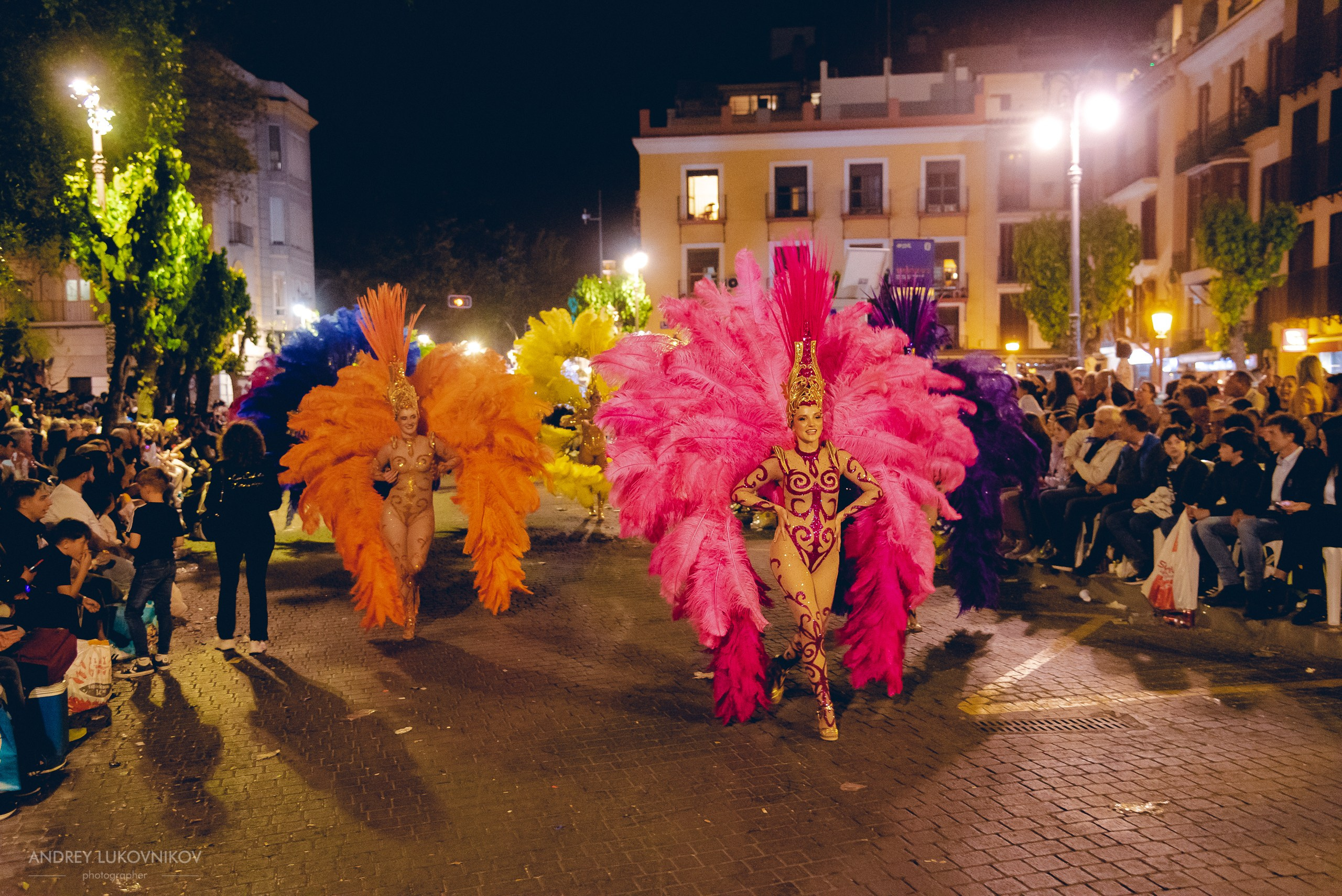Photo report from the night carnival in Murcia | Reportage photographer Andrey Lukovnikov