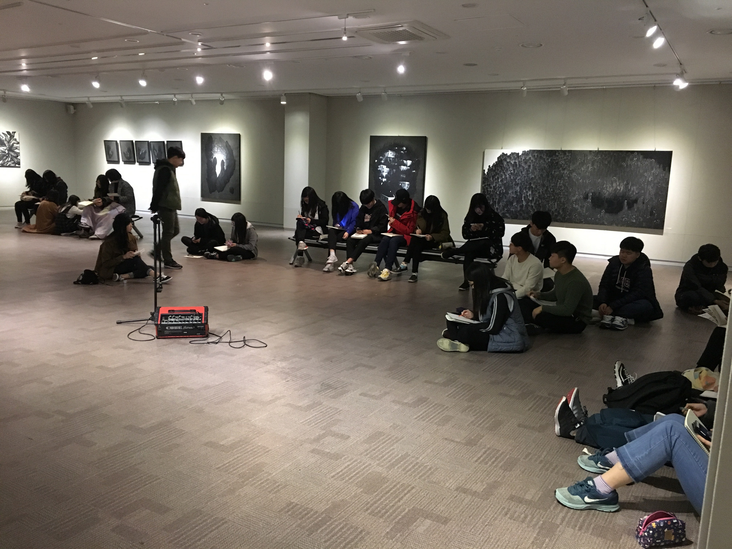 Solo show [Espace Nocturne].2016. Yujoo HONG