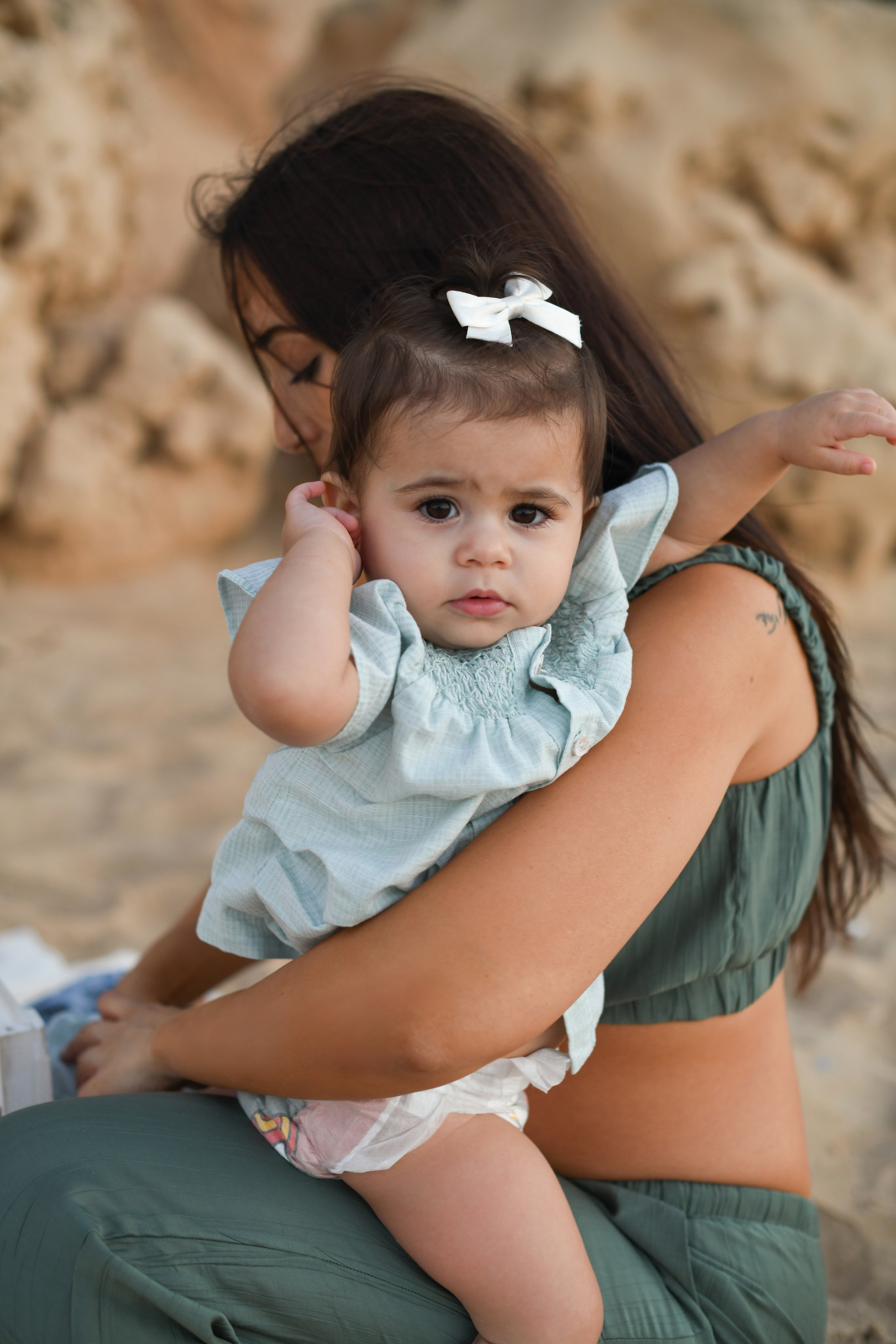 Nofar's family. צלמת ולדה