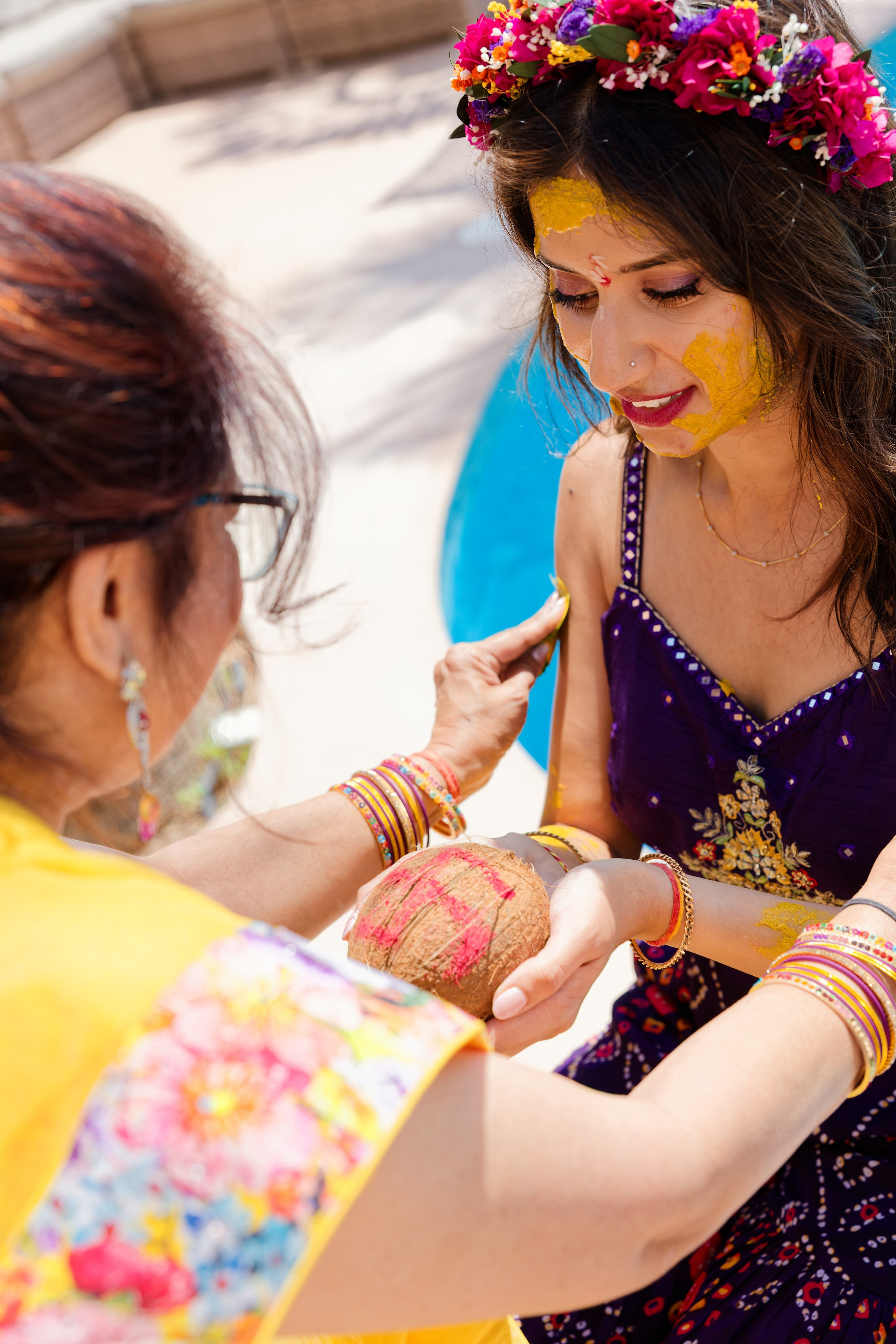 Haldi Ceremony & Mehndi Night & pre-wedding dinner, Barcelona