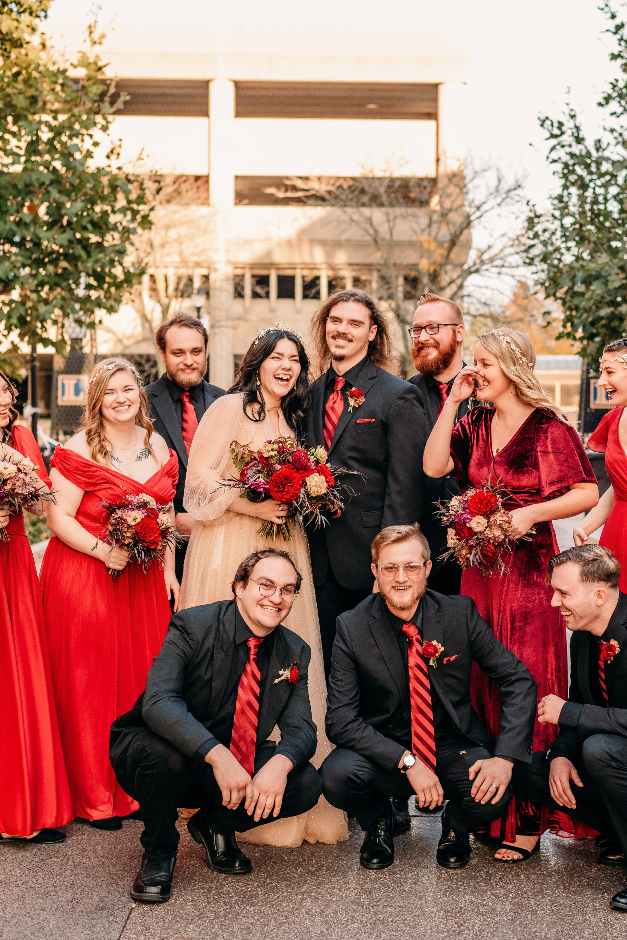 Bold & Dramatic Wedding at The Paper Mill on The Landing | Fort Wayne Wedding Photographer. Alexandria Danielle Photography | Fort Wayne & Indianapolis Wedding Photographer