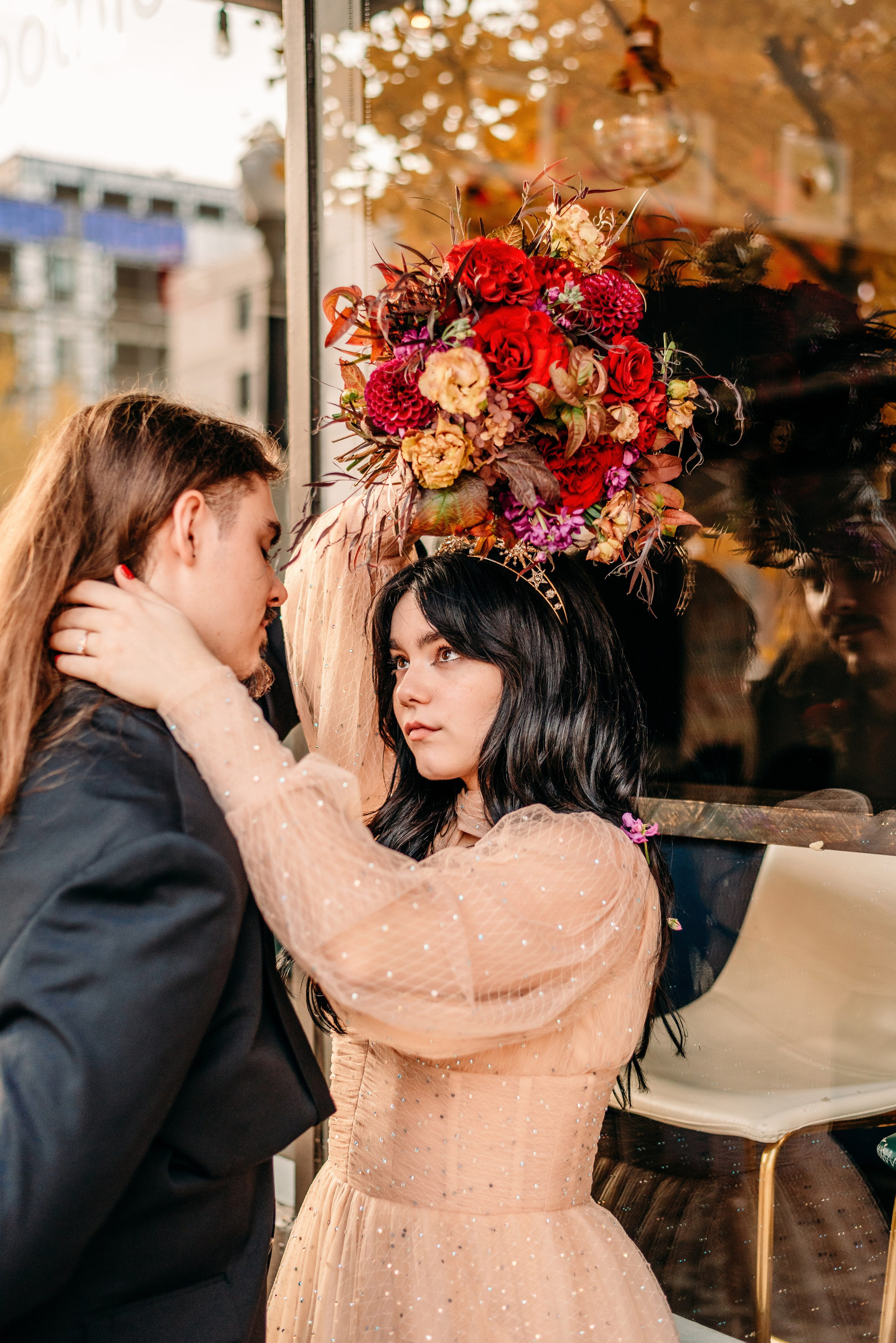 Bold & Dramatic Wedding at The Paper Mill on The Landing | Fort Wayne Wedding Photographer. Alexandria Danielle Photography | Fort Wayne & Indianapolis Wedding Photographer