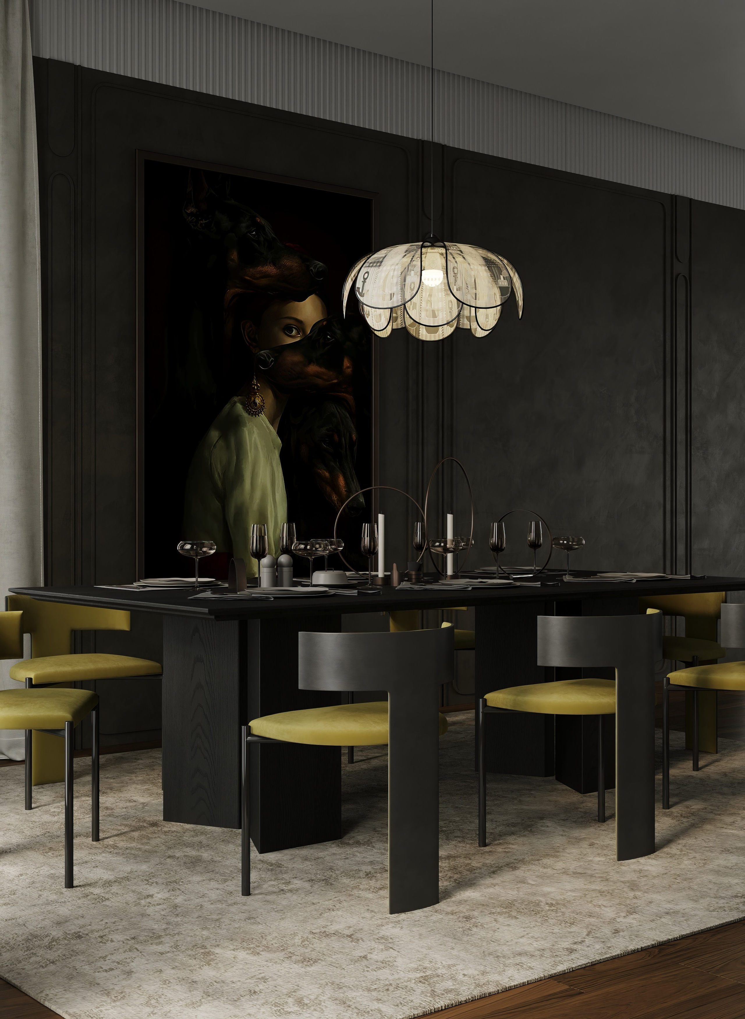 AS [Noir Frequency]. Anastasia Sorochin| 3d Visualization