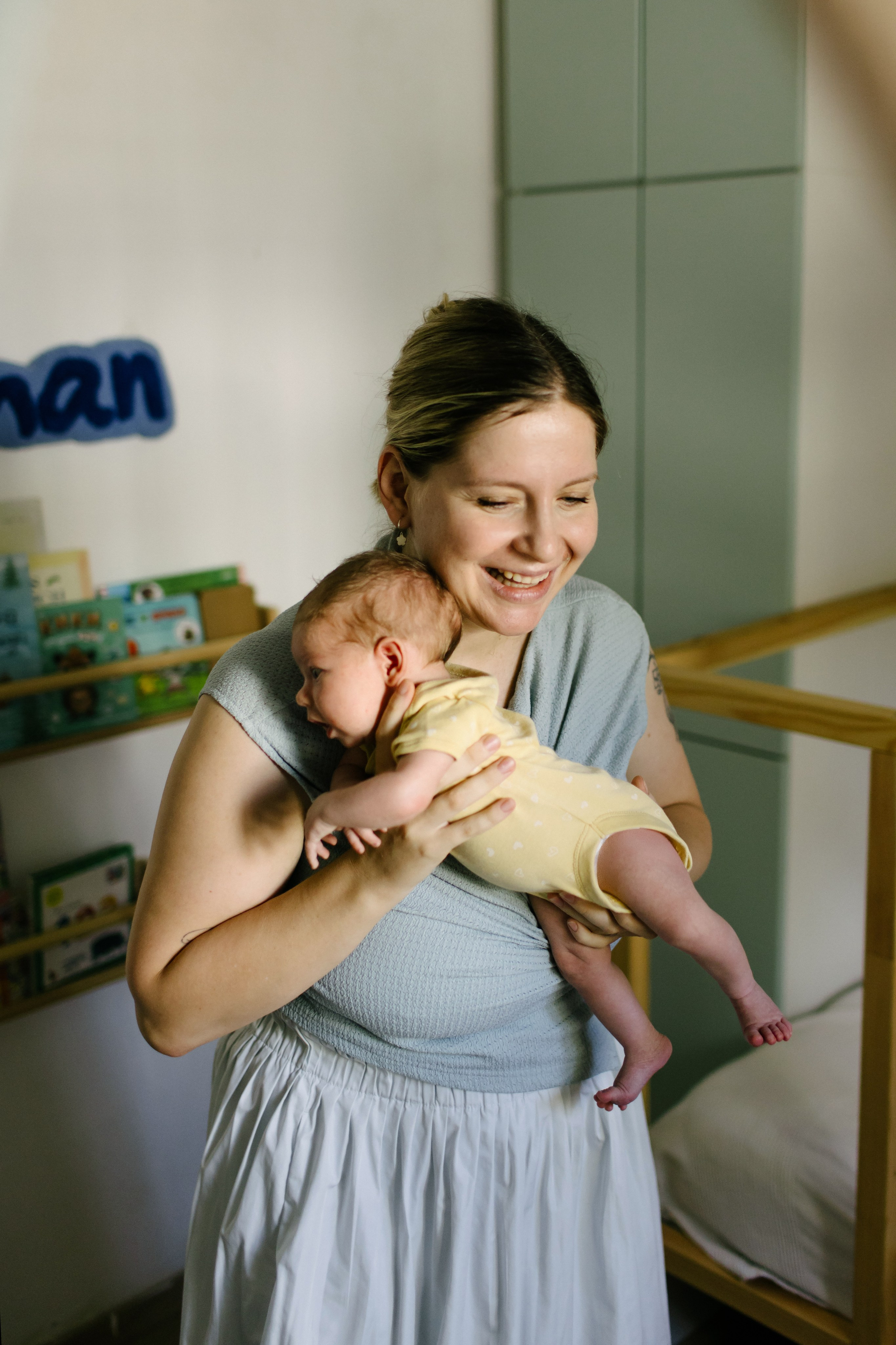 Ella 2 month. Family photographer in Israel