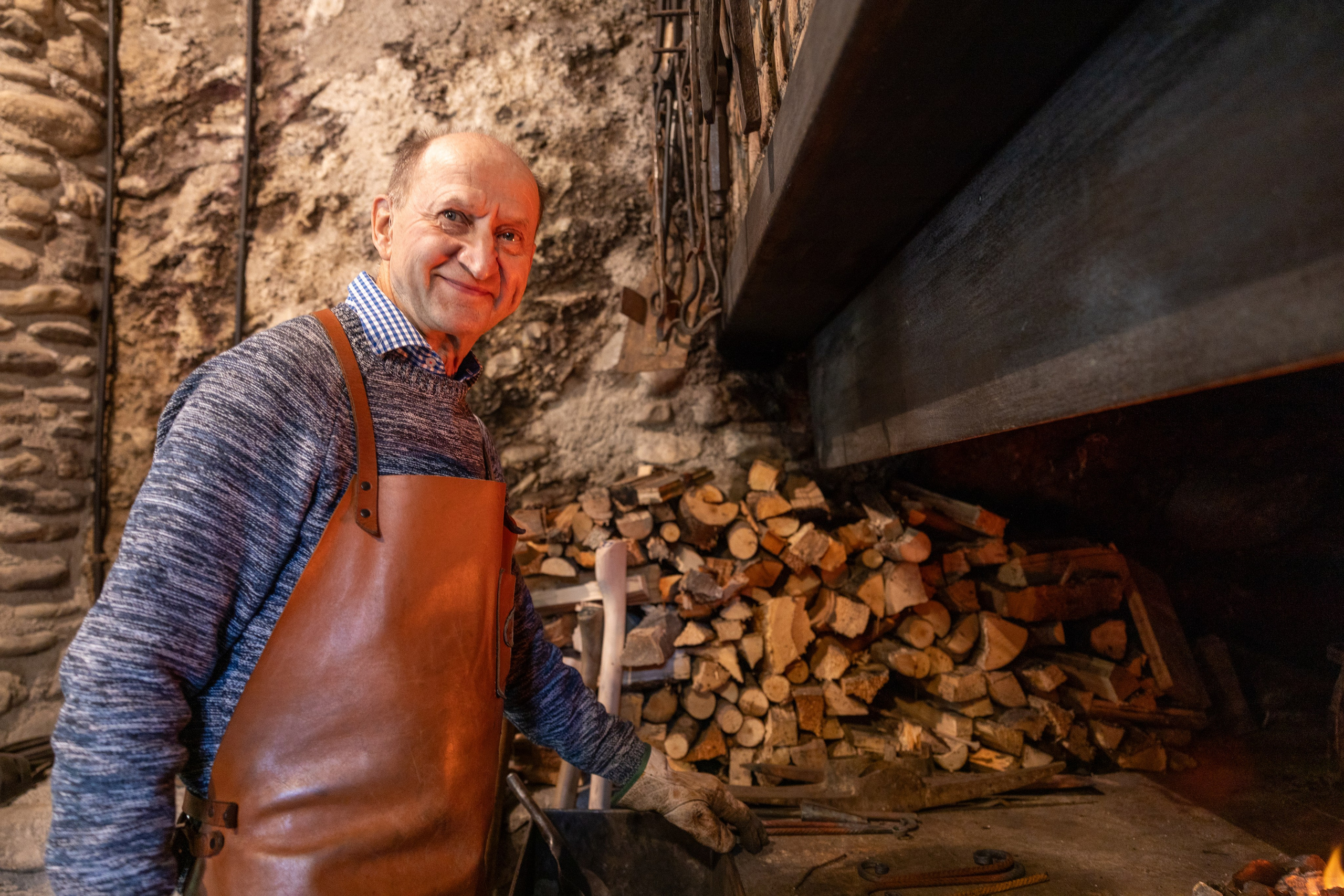 Schmied, Goldegg, 2024. Guzel Kolobova| Fotografin| Salzburg