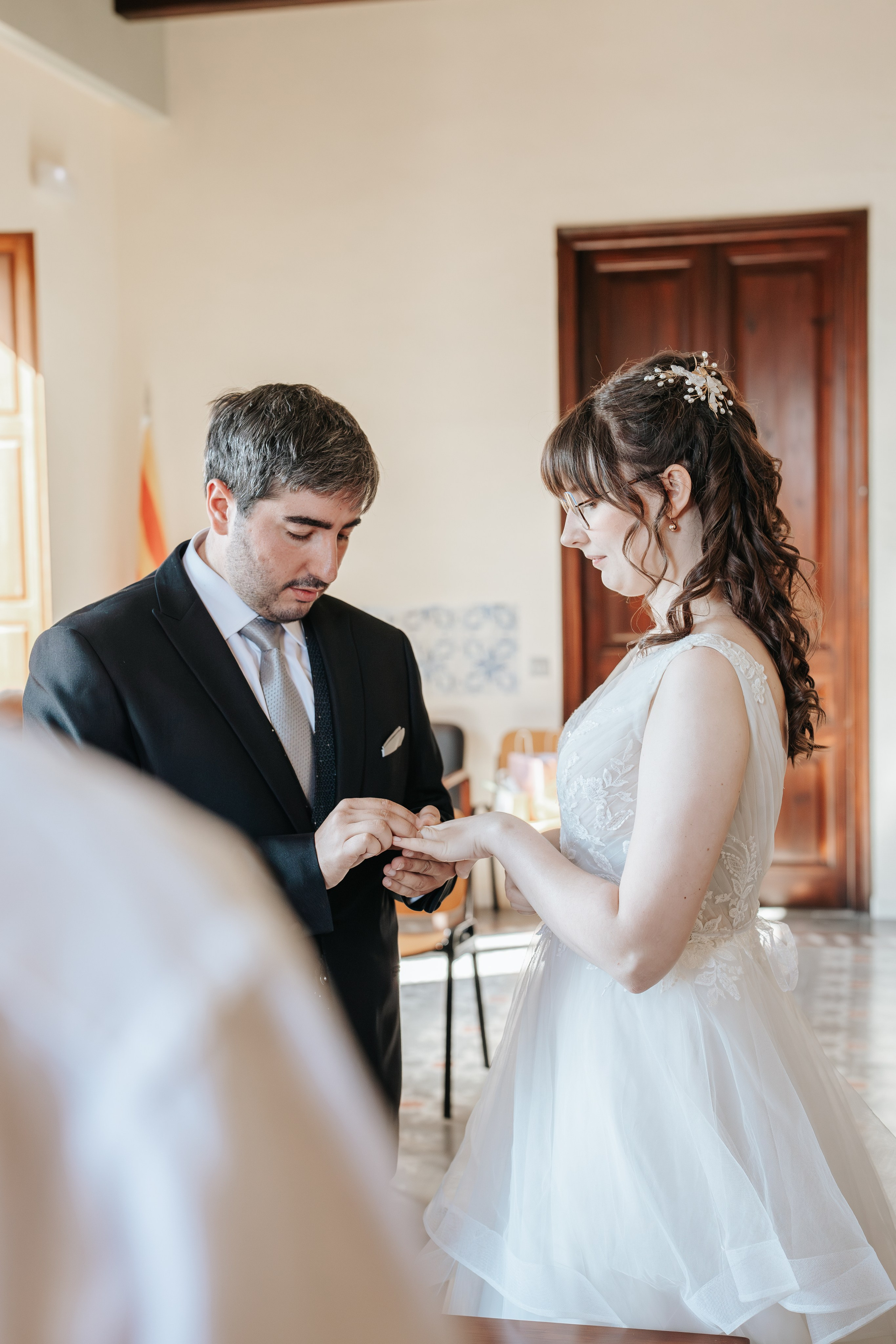 Alina+Marc, 25.09.2025, Ayuntamiento de Llers, Hotel Bon Retorn. Wedding photographer in Catalonia